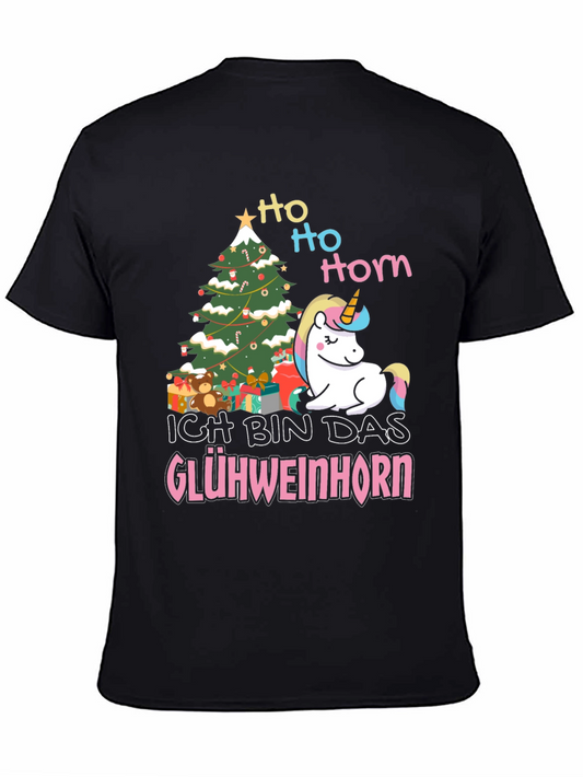 Ho Ho Horn Glühweinhorn Christmas T-Shirt