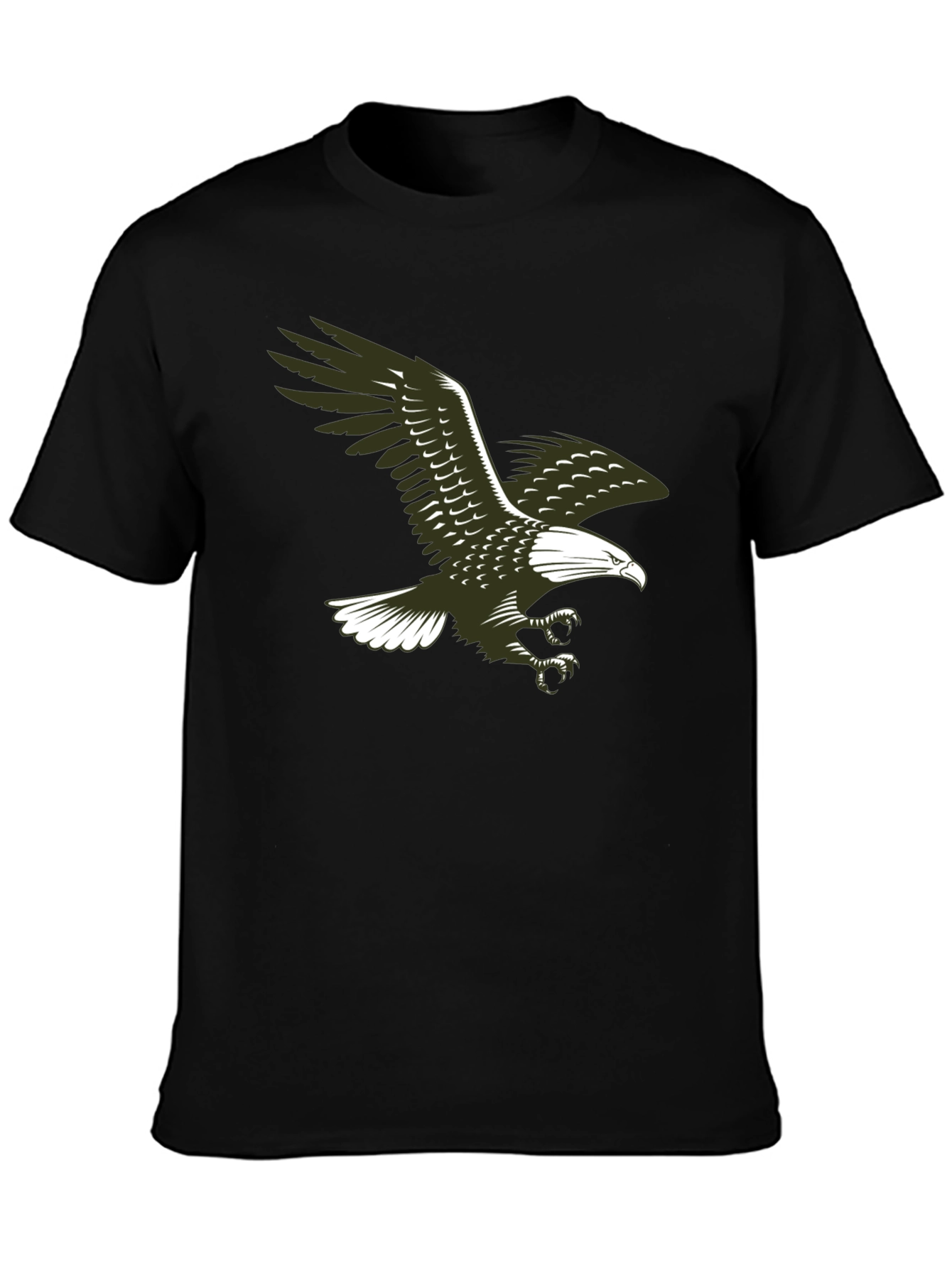Eagle Graphic T-Shirt - Classic Black Tee