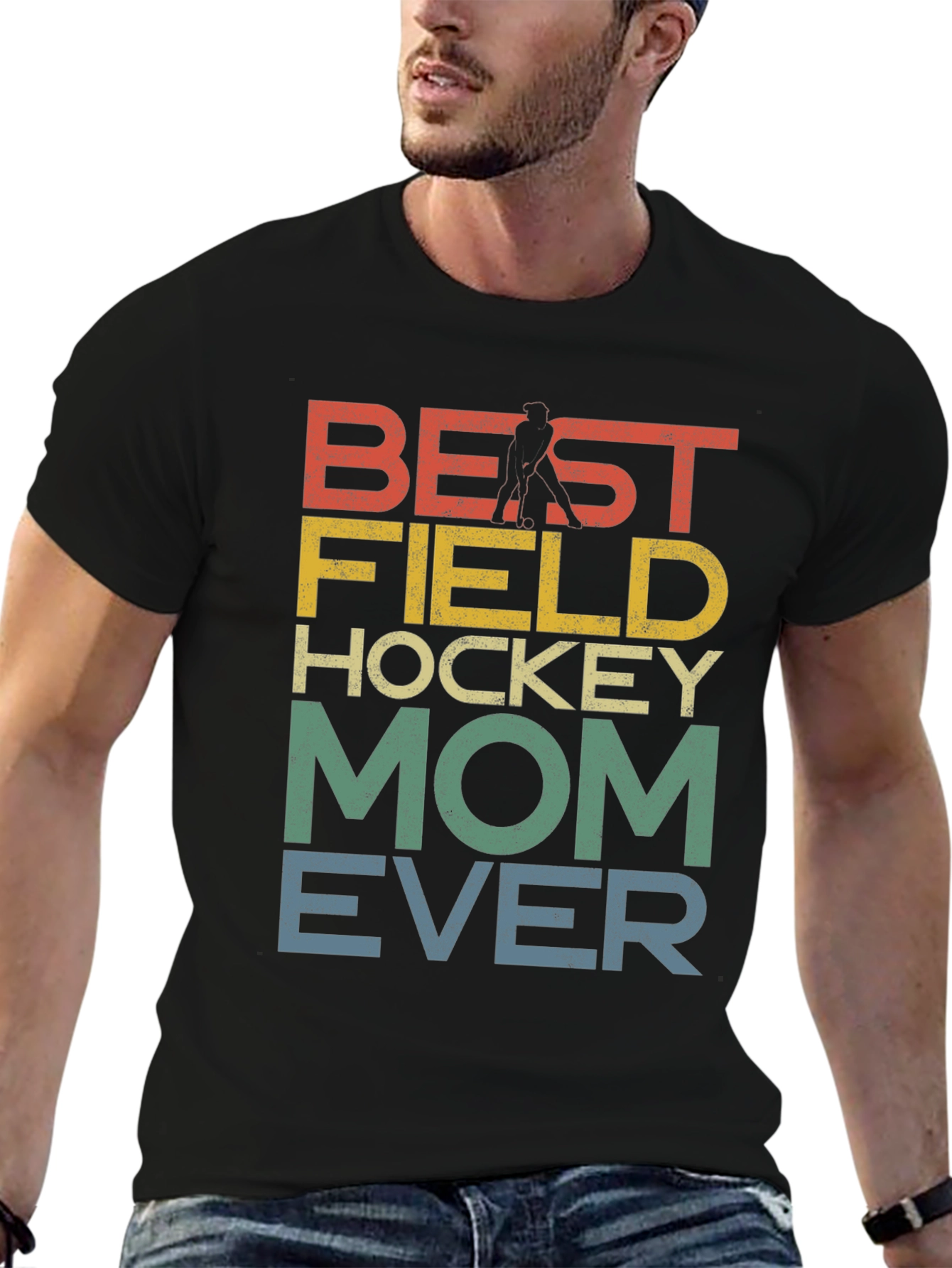 Best Field Hockey Mom Ever Graphic Tee