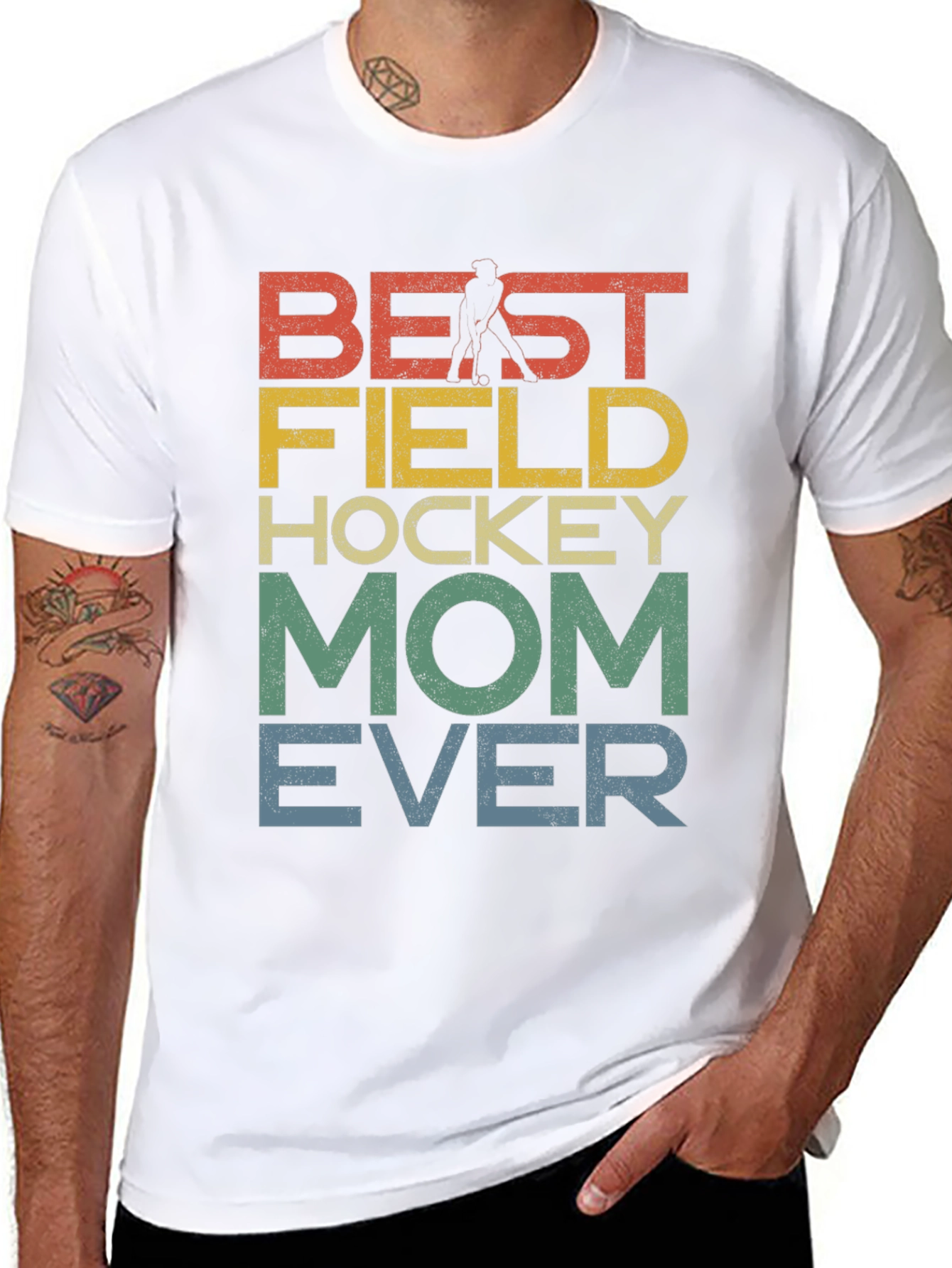 Best Field Hockey Mom Ever Graphic Tee