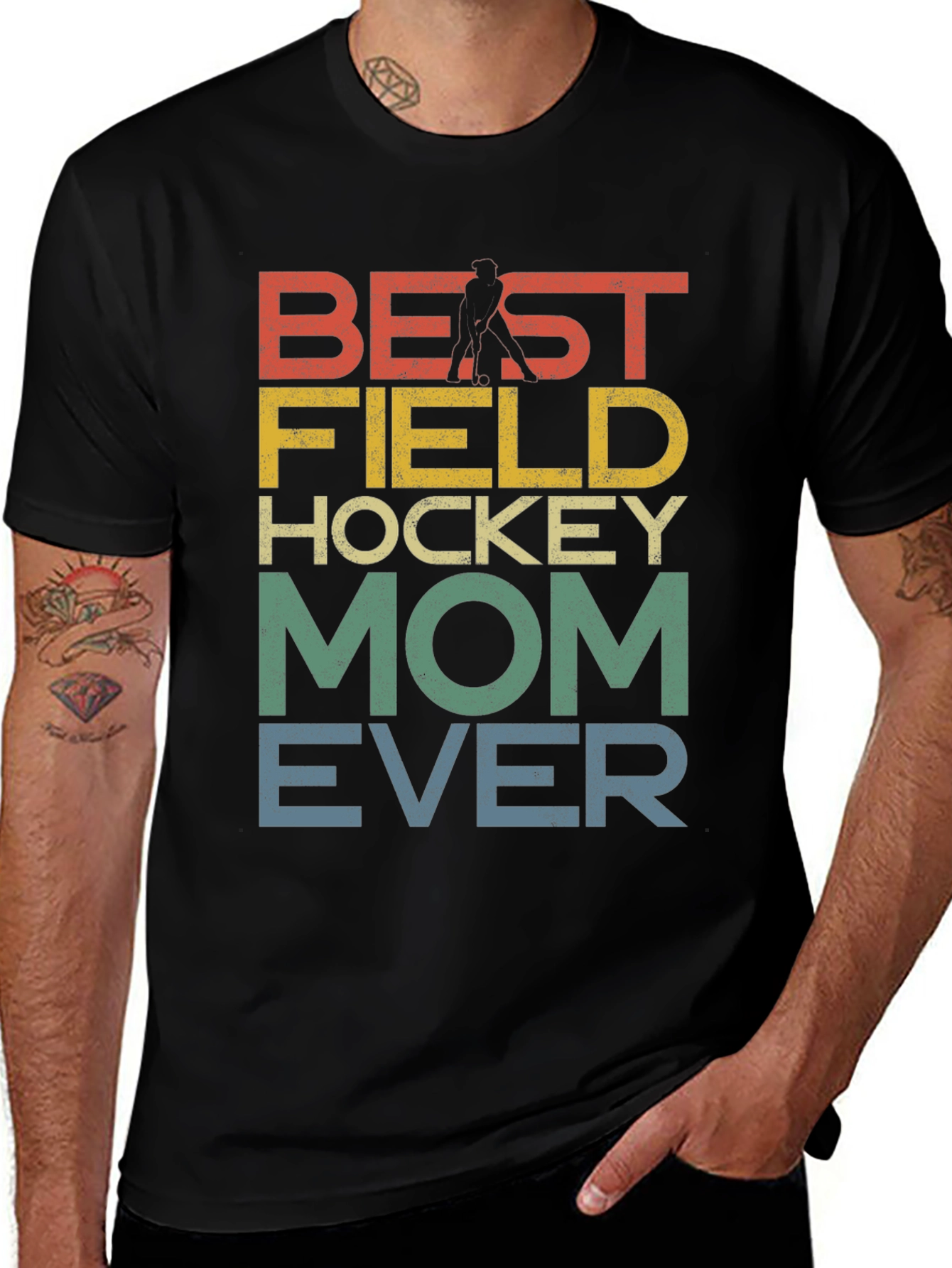 Best Field Hockey Mom Ever Graphic Tee