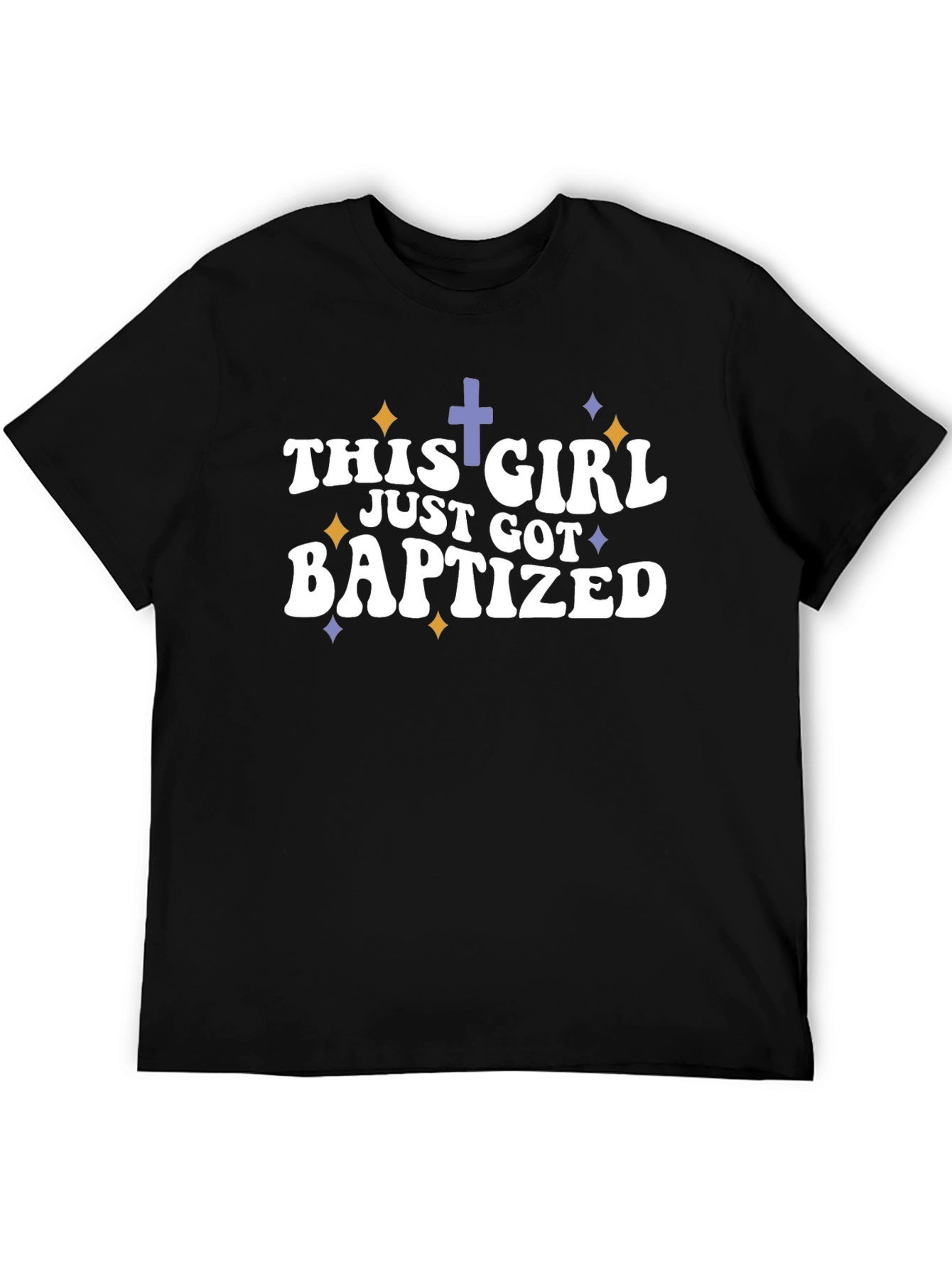 Baptized Girl T-Shirt - Religious Celebration Tee