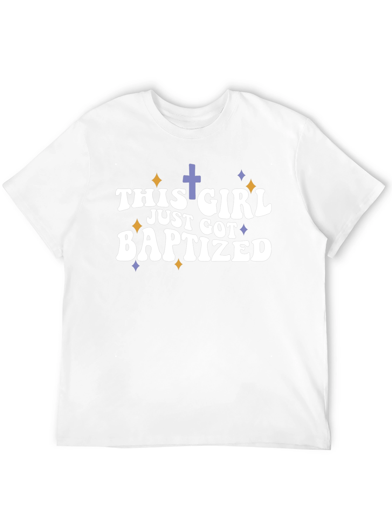 Baptized Girl T-Shirt - Religious Celebration Tee