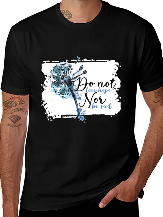 Do Not Lose Hope Dandelion Graphic T-Shirt