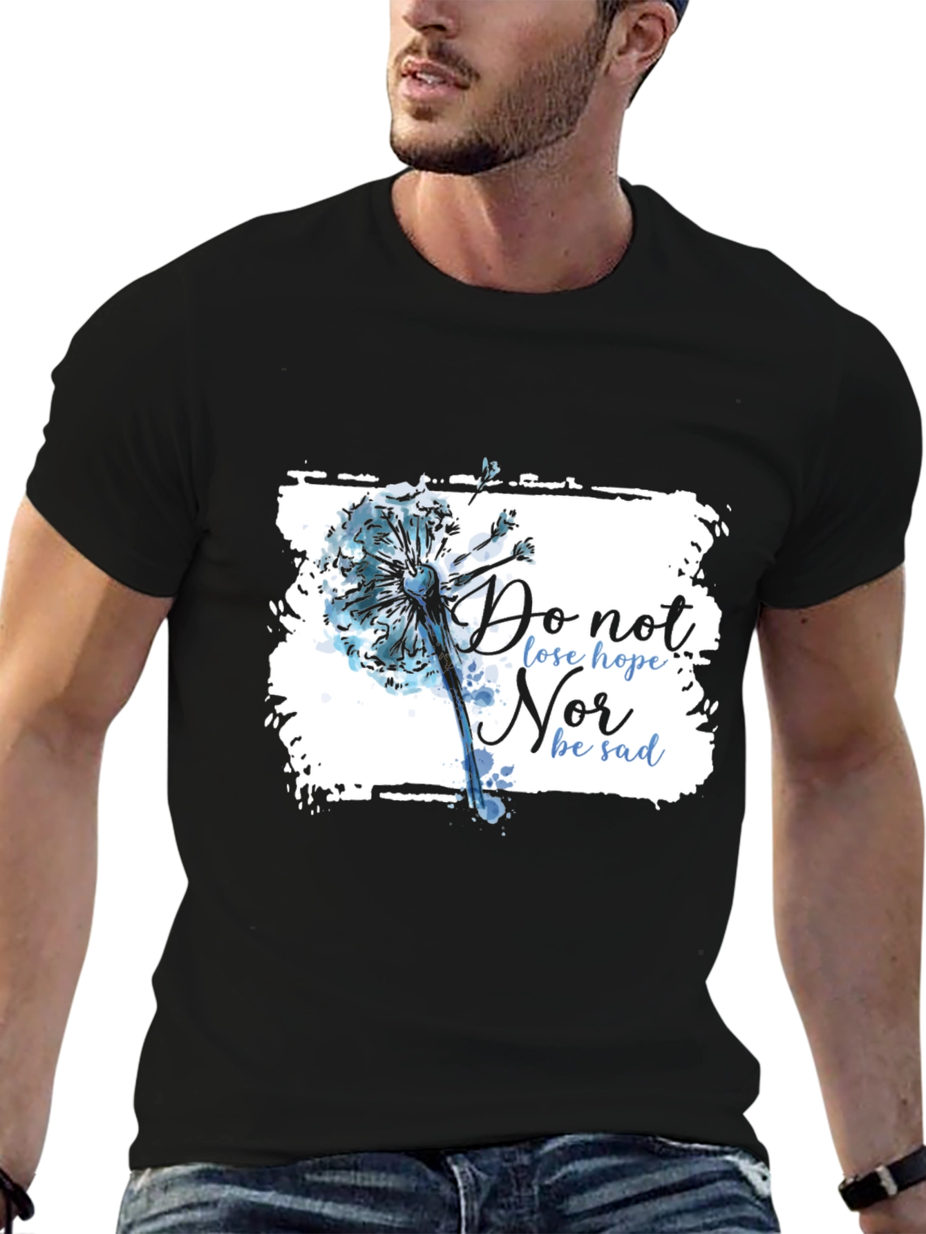 Do Not Lose Hope Dandelion Graphic T-Shirt