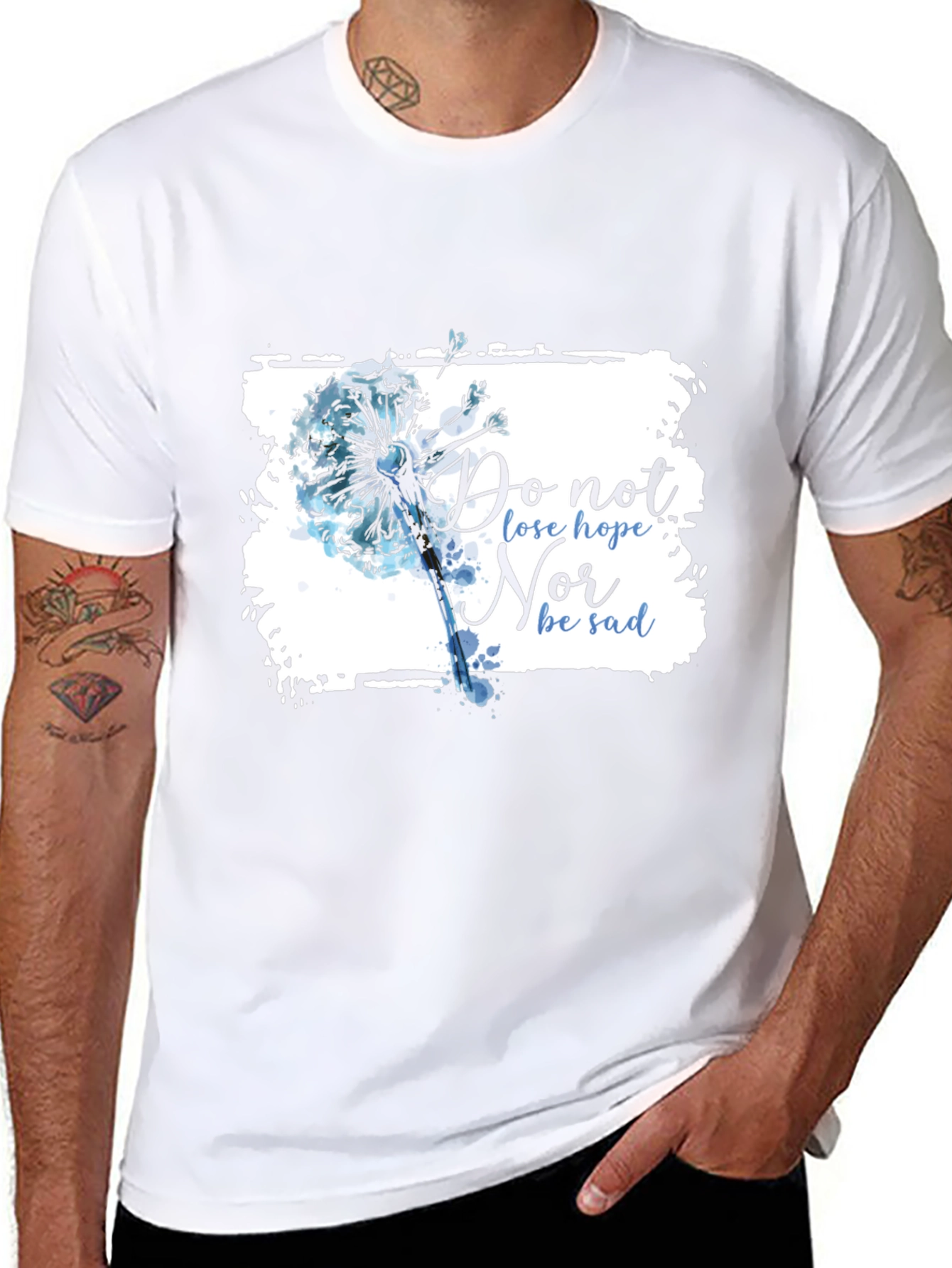 Do Not Lose Hope Dandelion Graphic T-Shirt