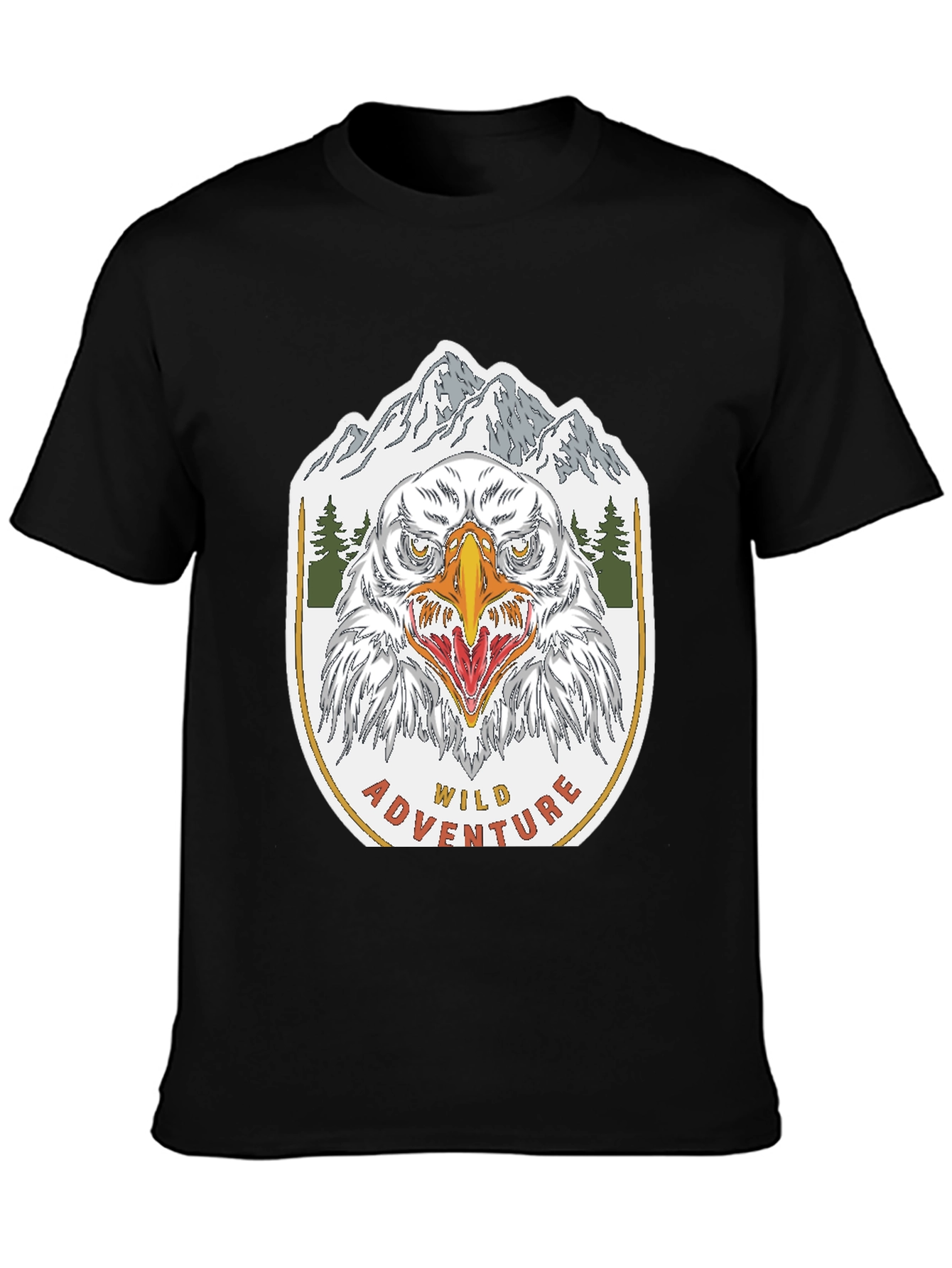 Wild Adventure Eagle Graphic T-Shirt