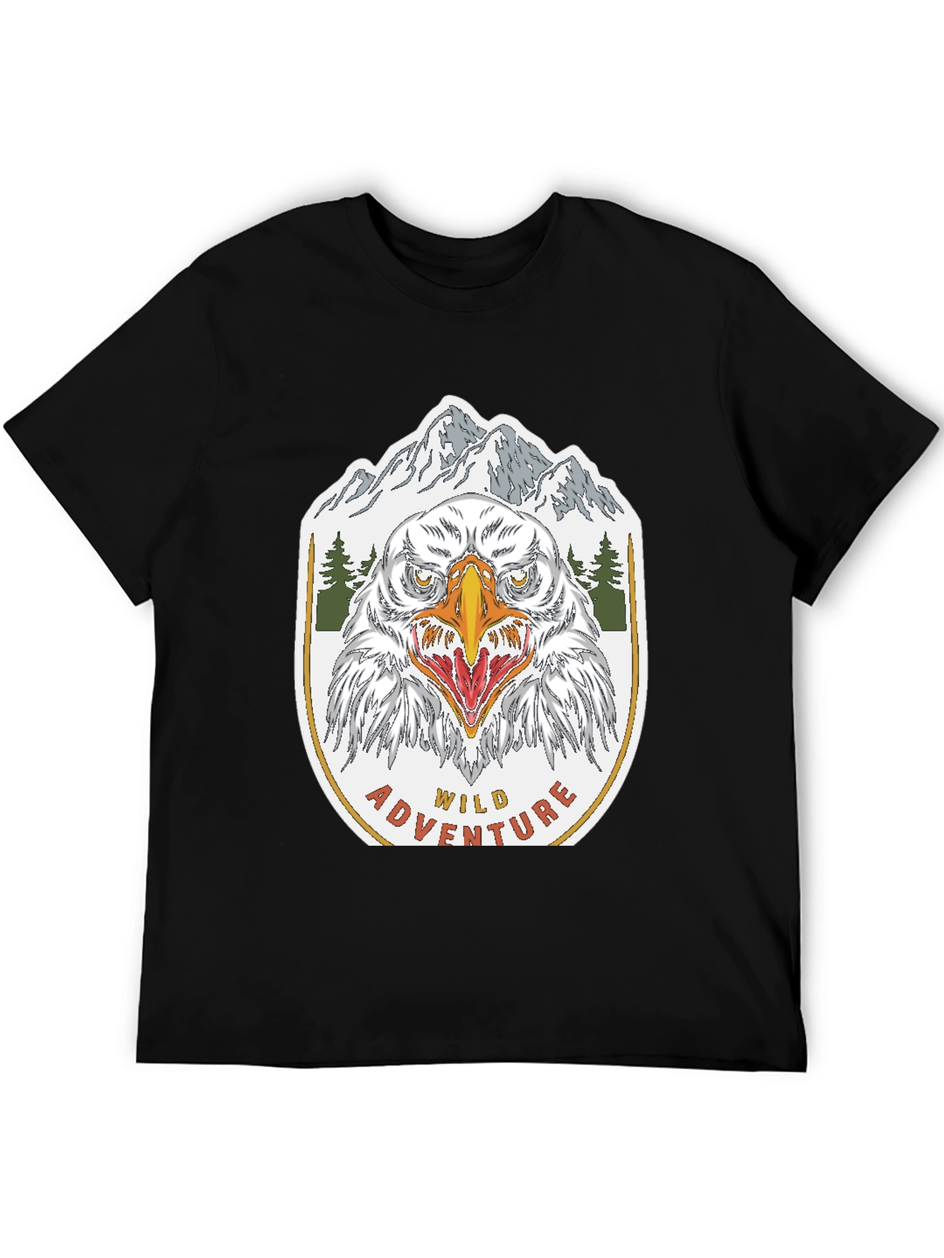 Wild Adventure Eagle Graphic T-Shirt