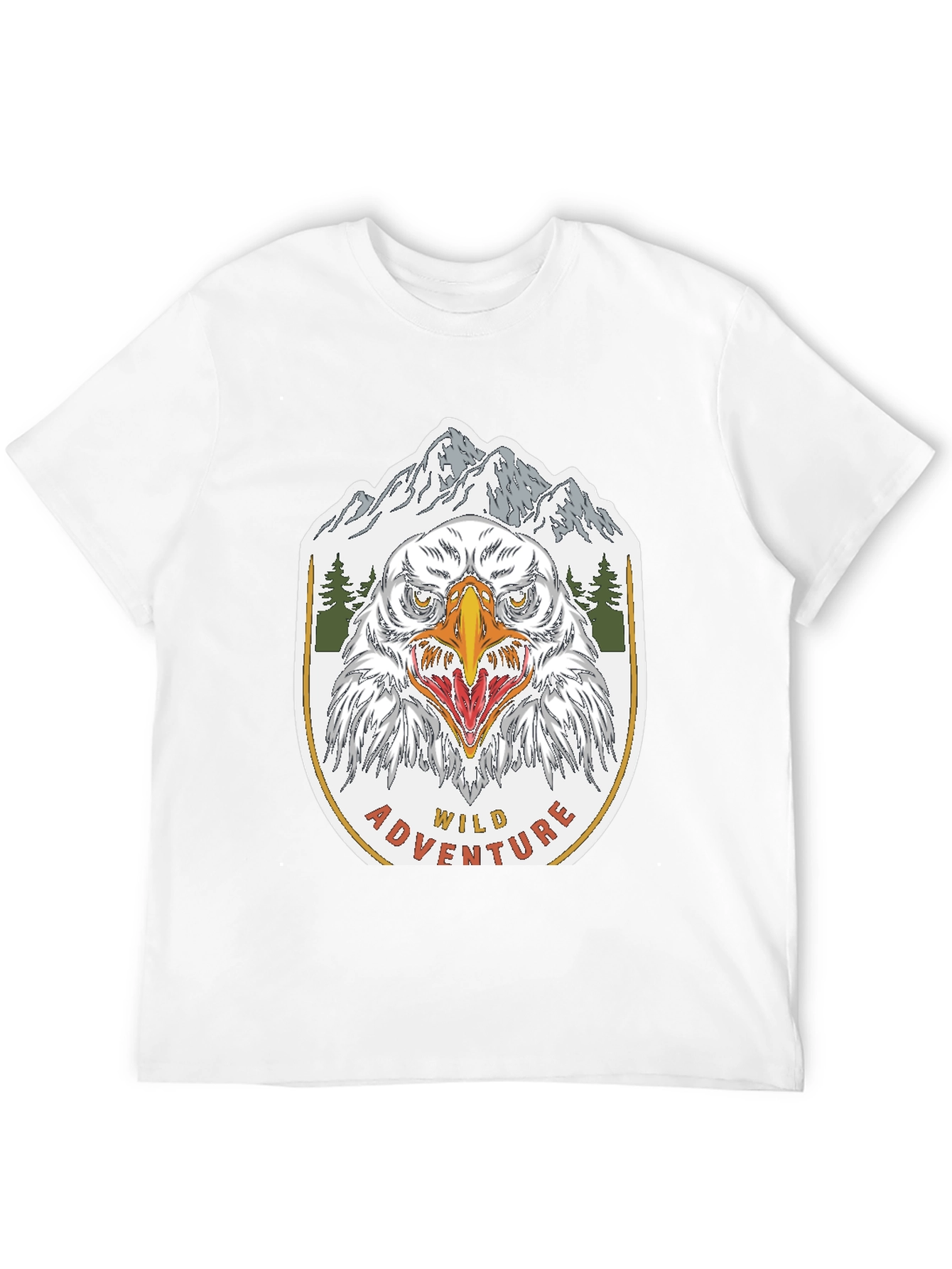 Wild Adventure Eagle Graphic T-Shirt