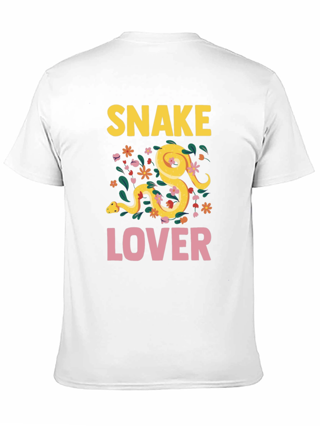 Snake Lover Graphic T-Shirt - Novelty Tee