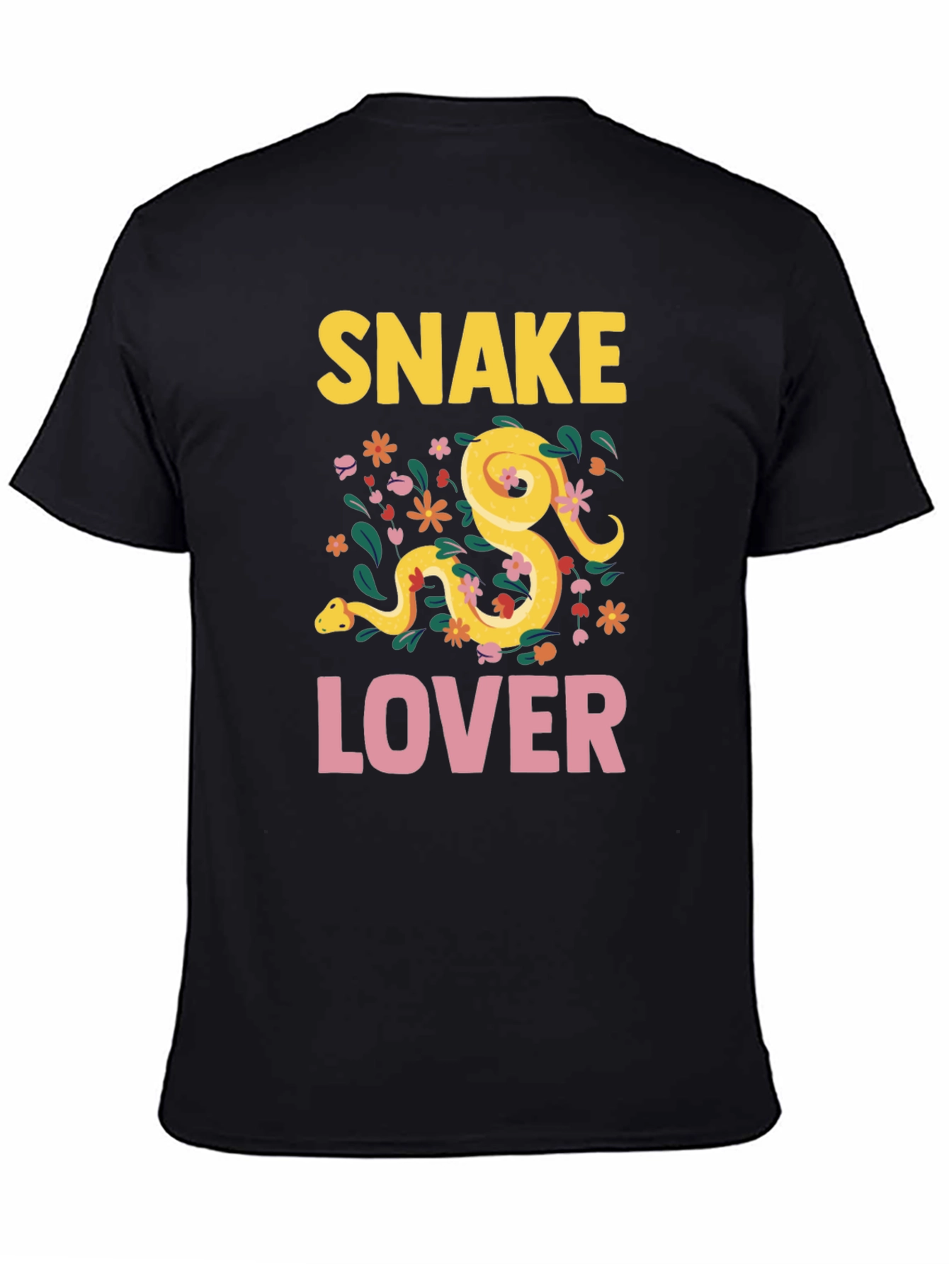 Snake Lover Graphic T-Shirt - Novelty Tee