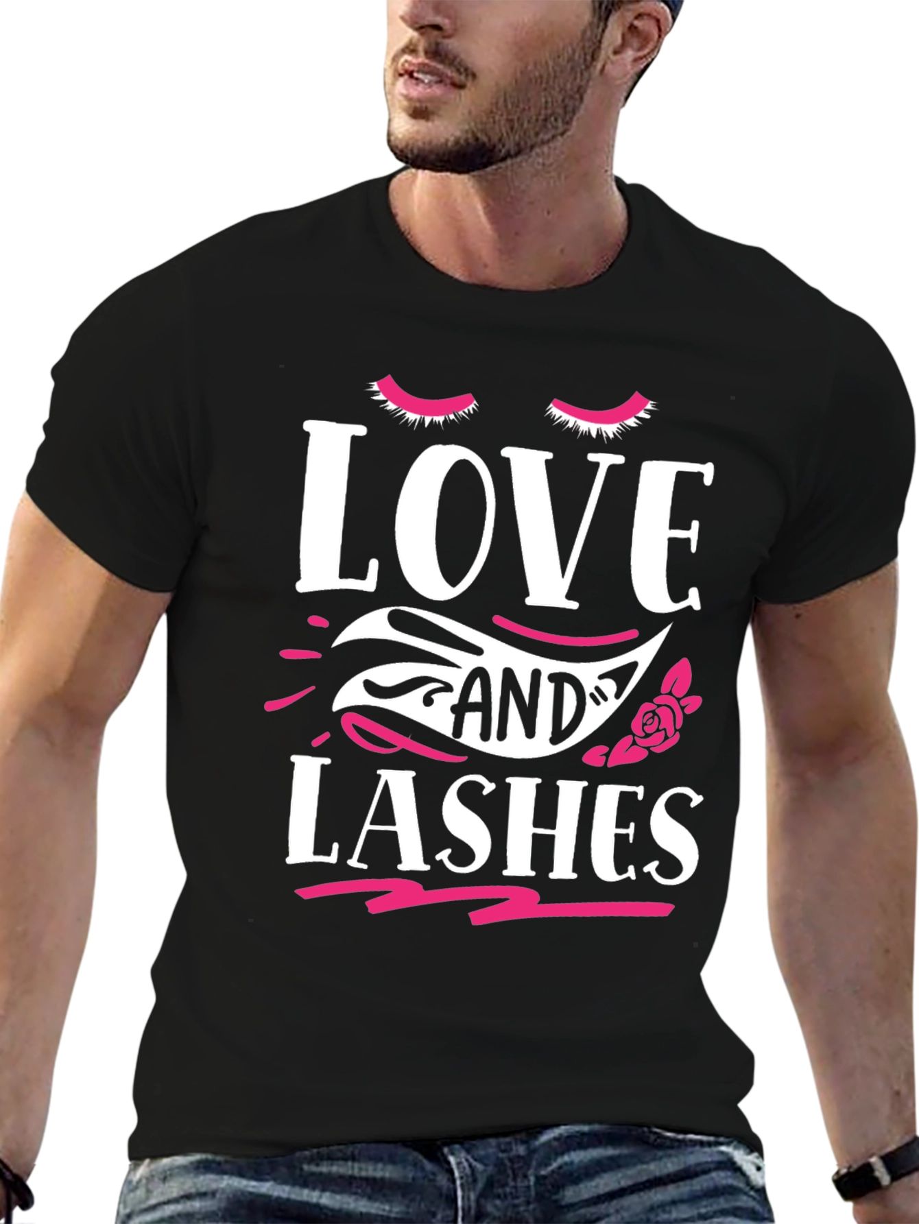 Love and Lashes Graphic Tee