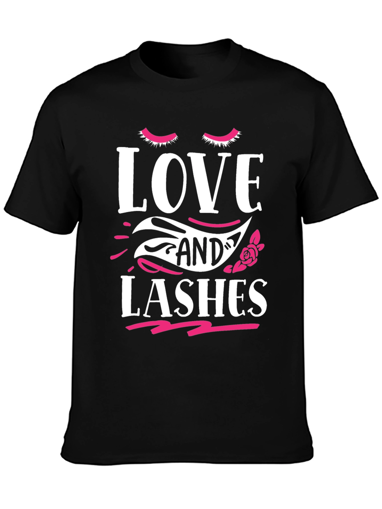 Love and Lashes Graphic Tee