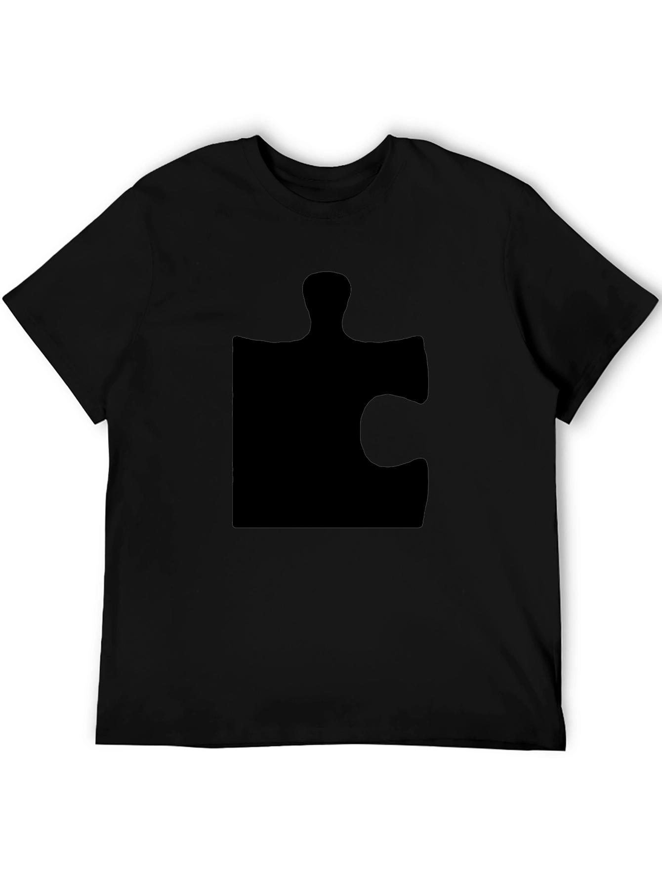 Puzzle Piece Graphic T-Shirt - Autism Awareness Tee