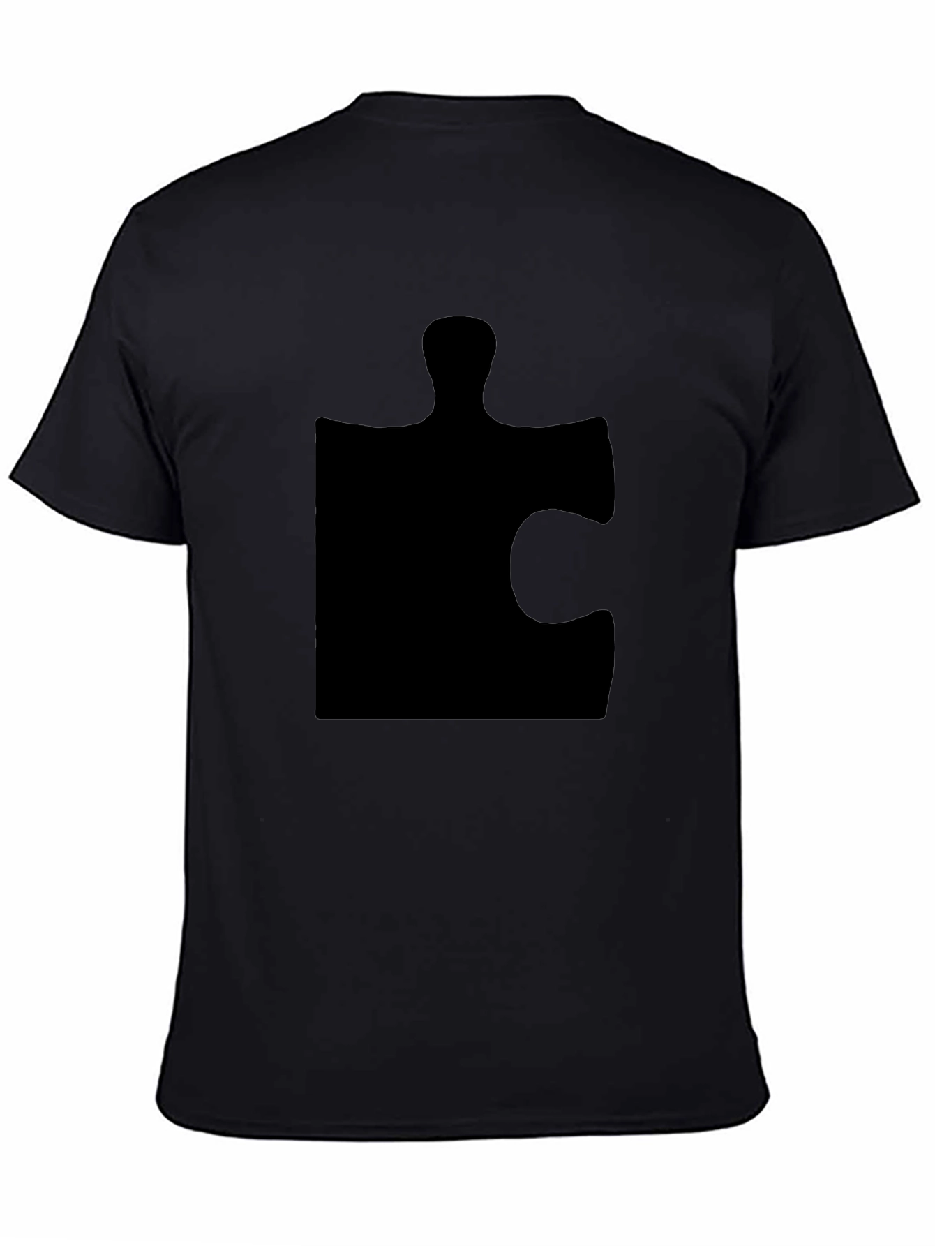 Puzzle Piece Graphic T-Shirt - Autism Awareness Tee