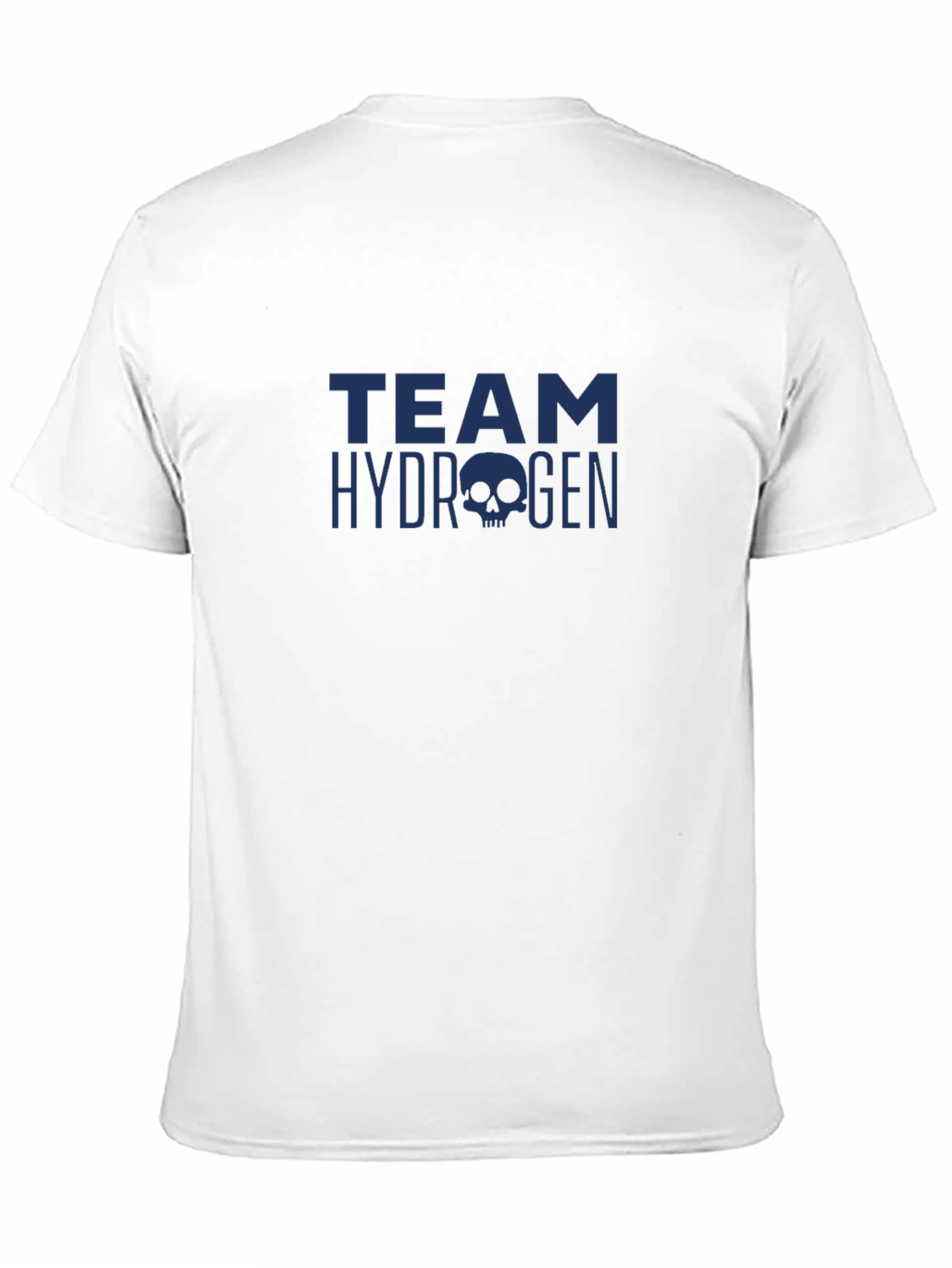 Team Hydrogen Skull Graphic Black T-Shirt