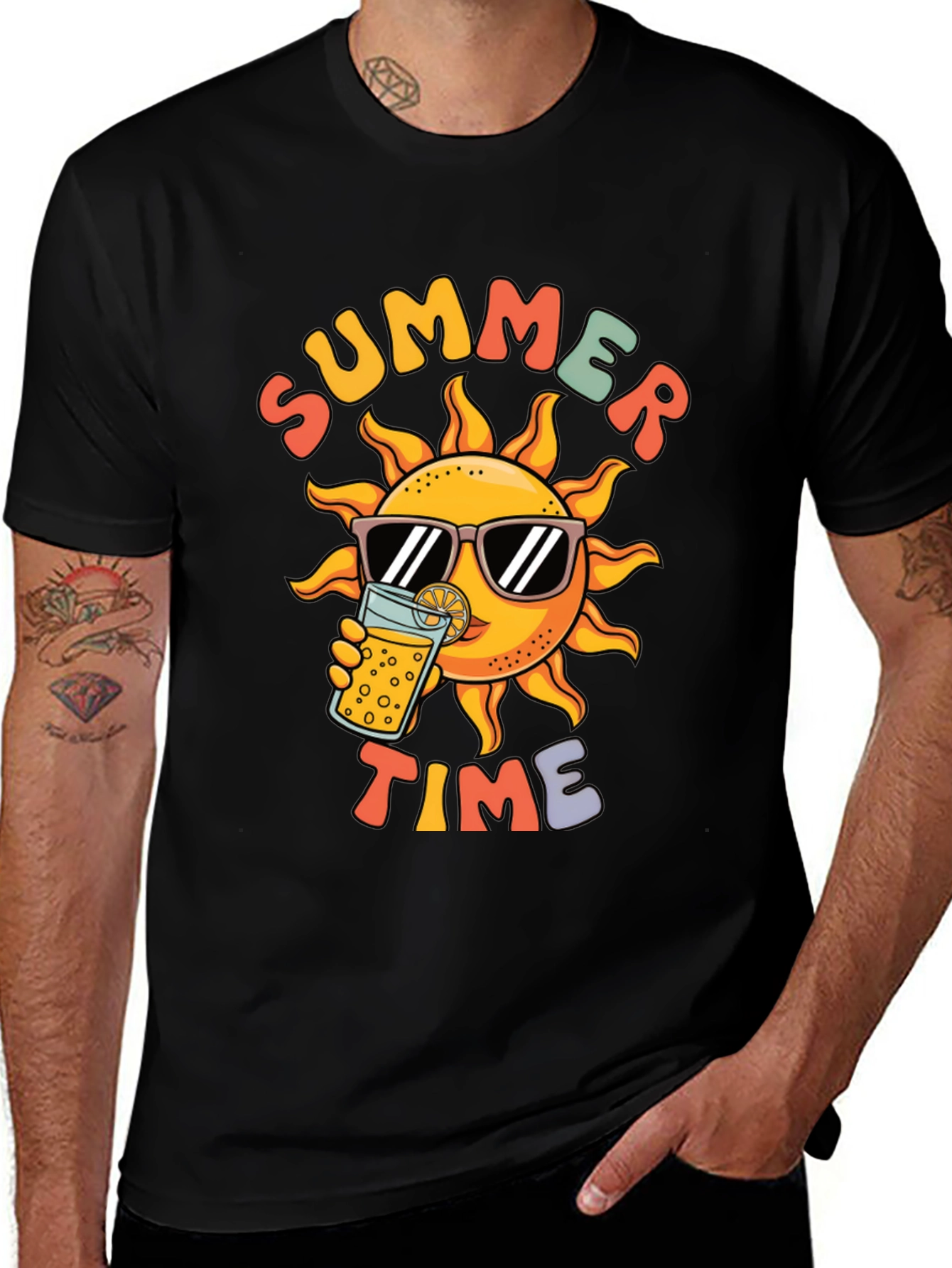 Summer Time Sun Graphic Tee