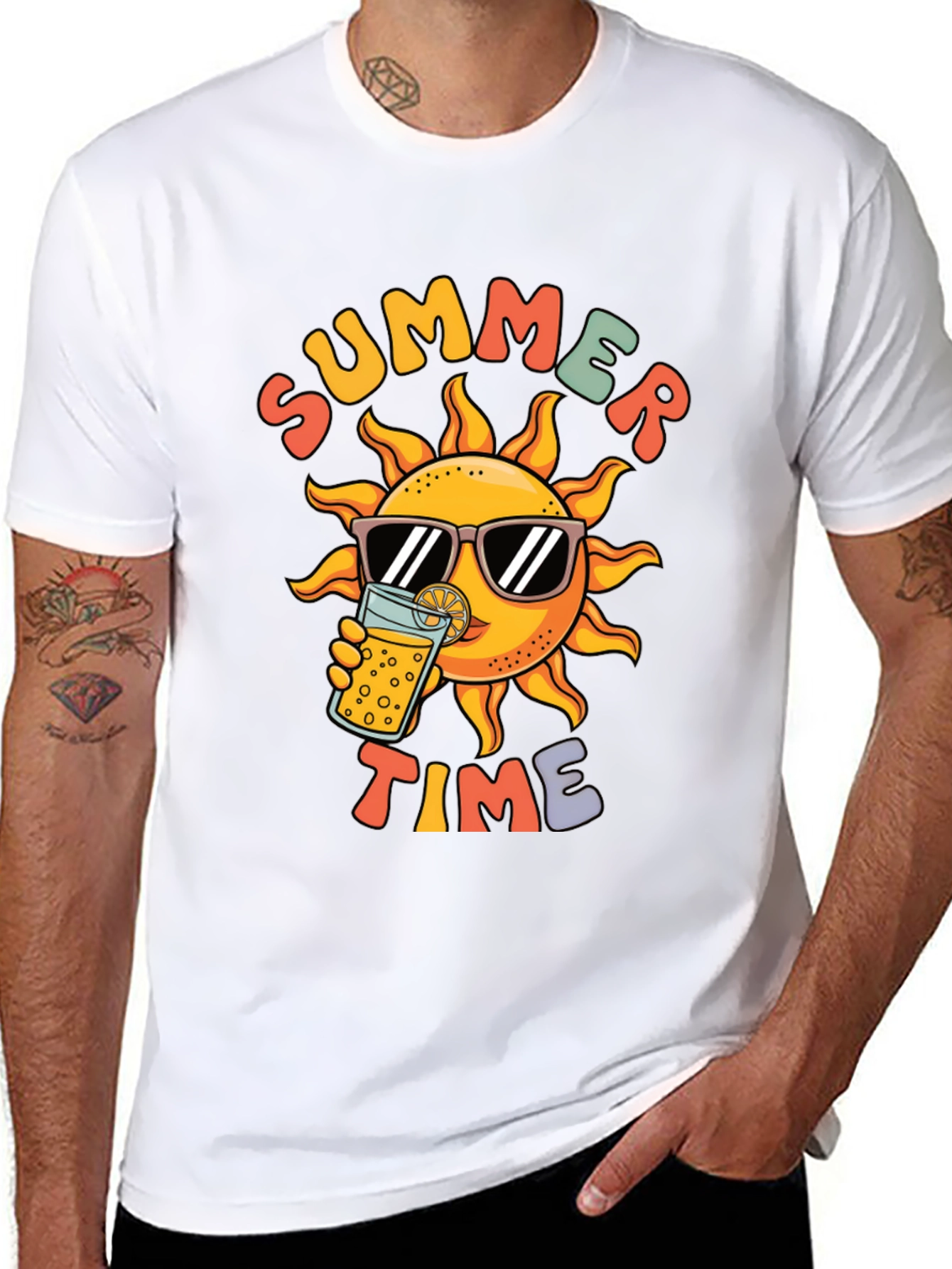 Summer Time Sun Graphic Tee