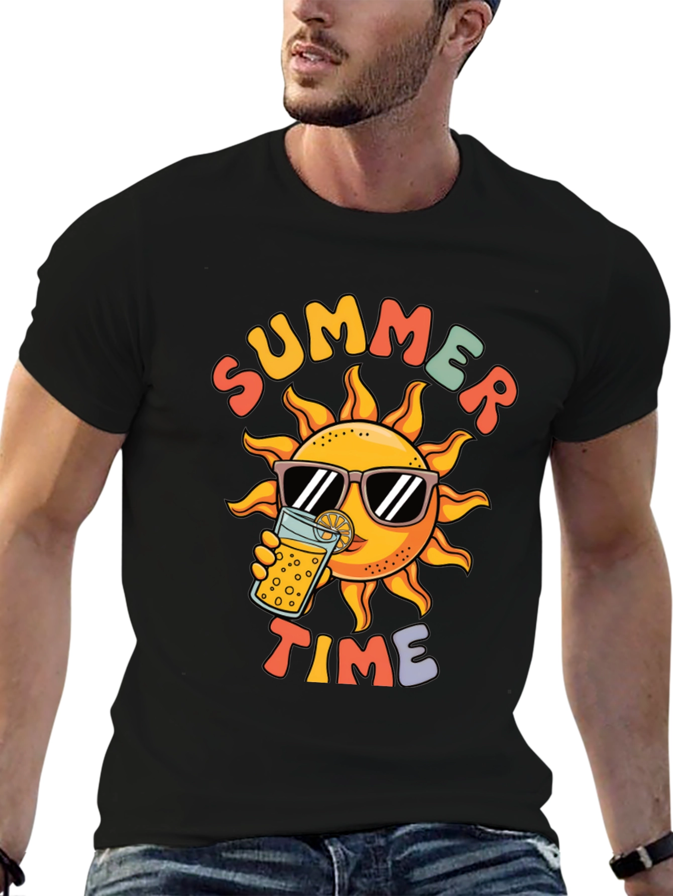 Summer Time Sun Graphic Tee