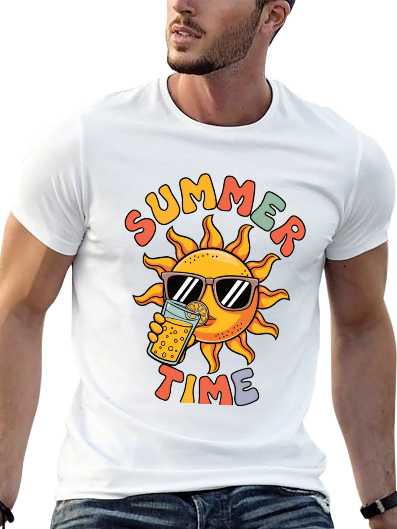 Summer Time Sun Graphic Tee