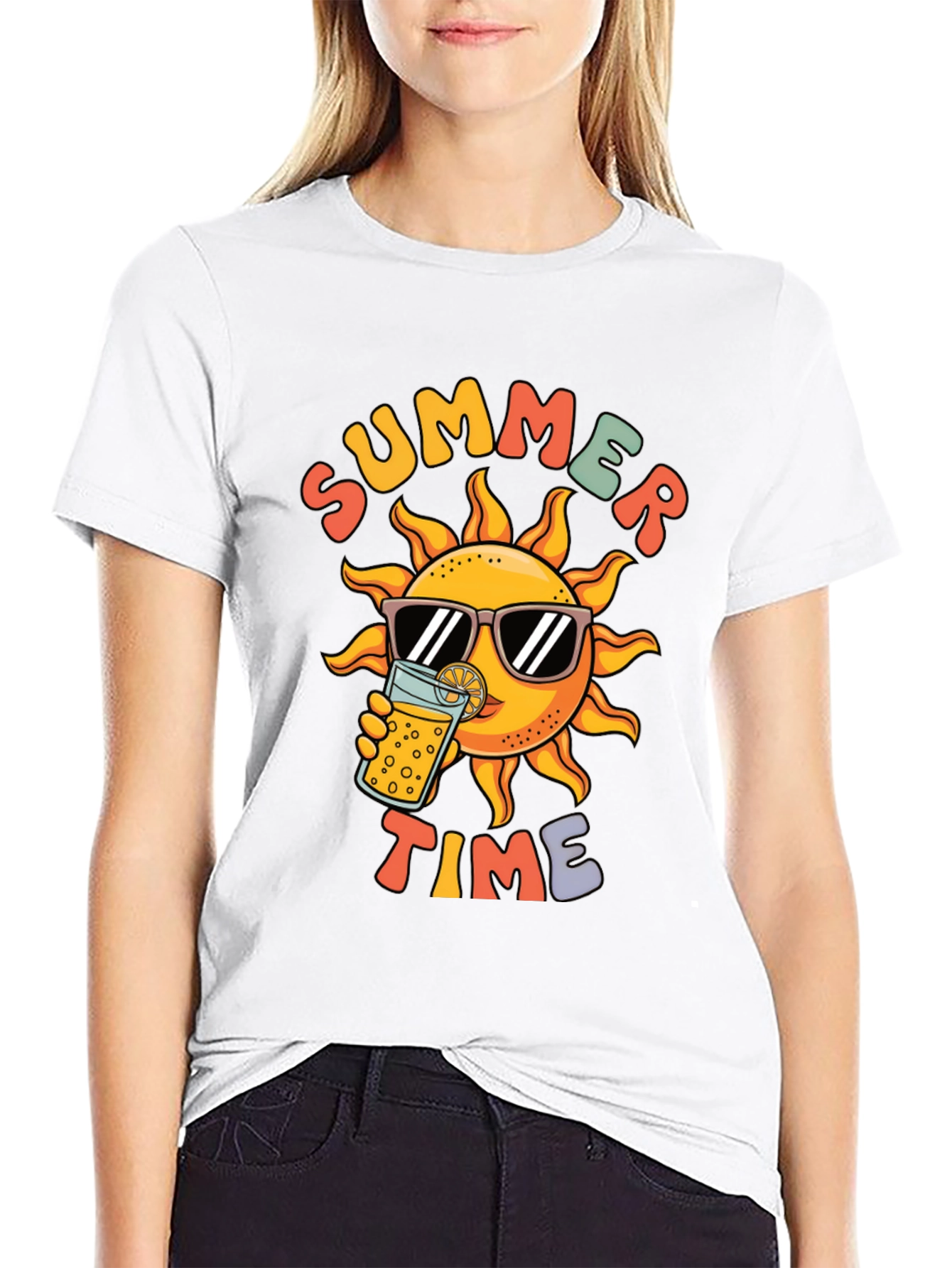 Summer Time Sun Graphic Tee