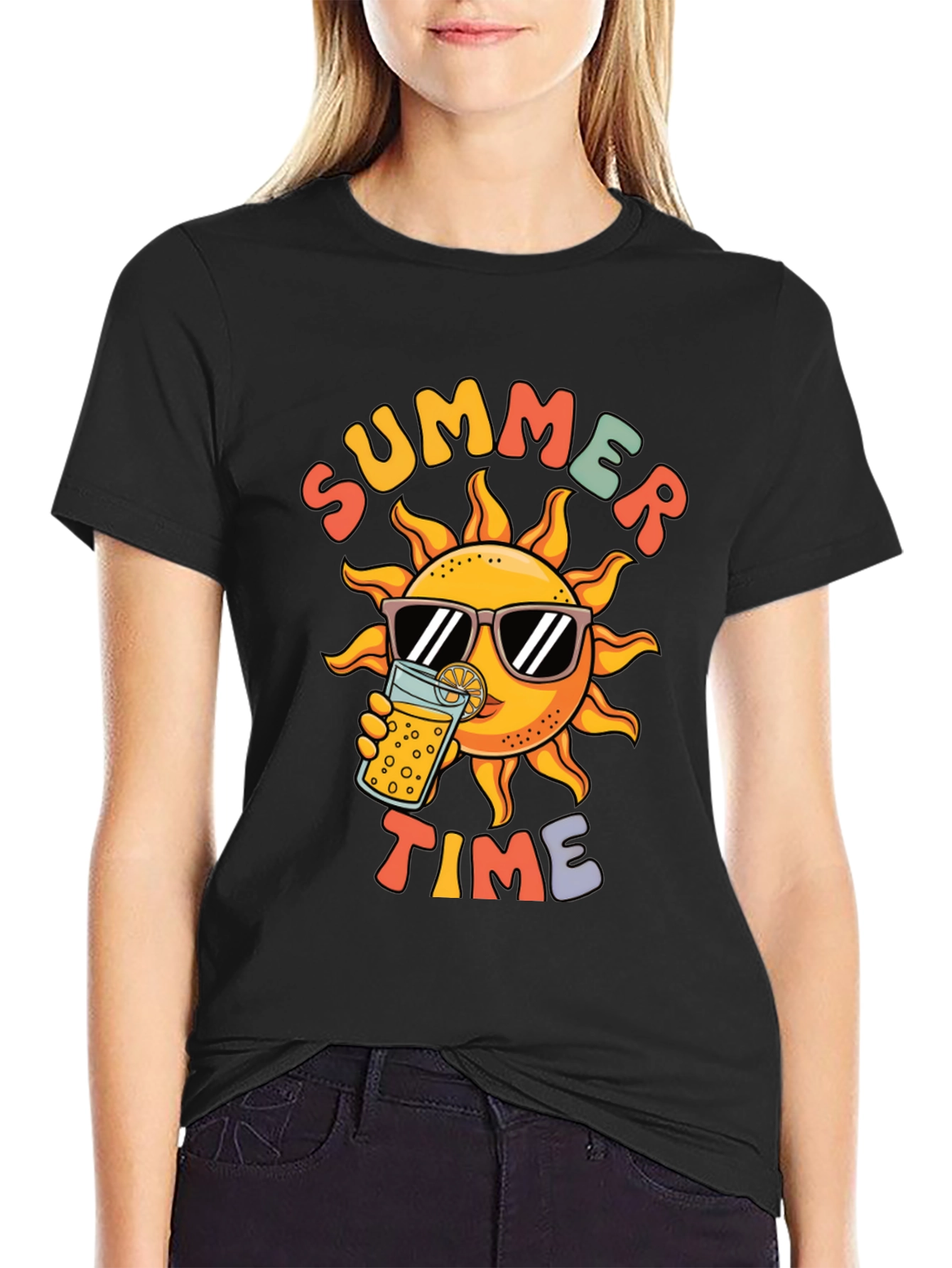 Summer Time Sun Graphic Tee