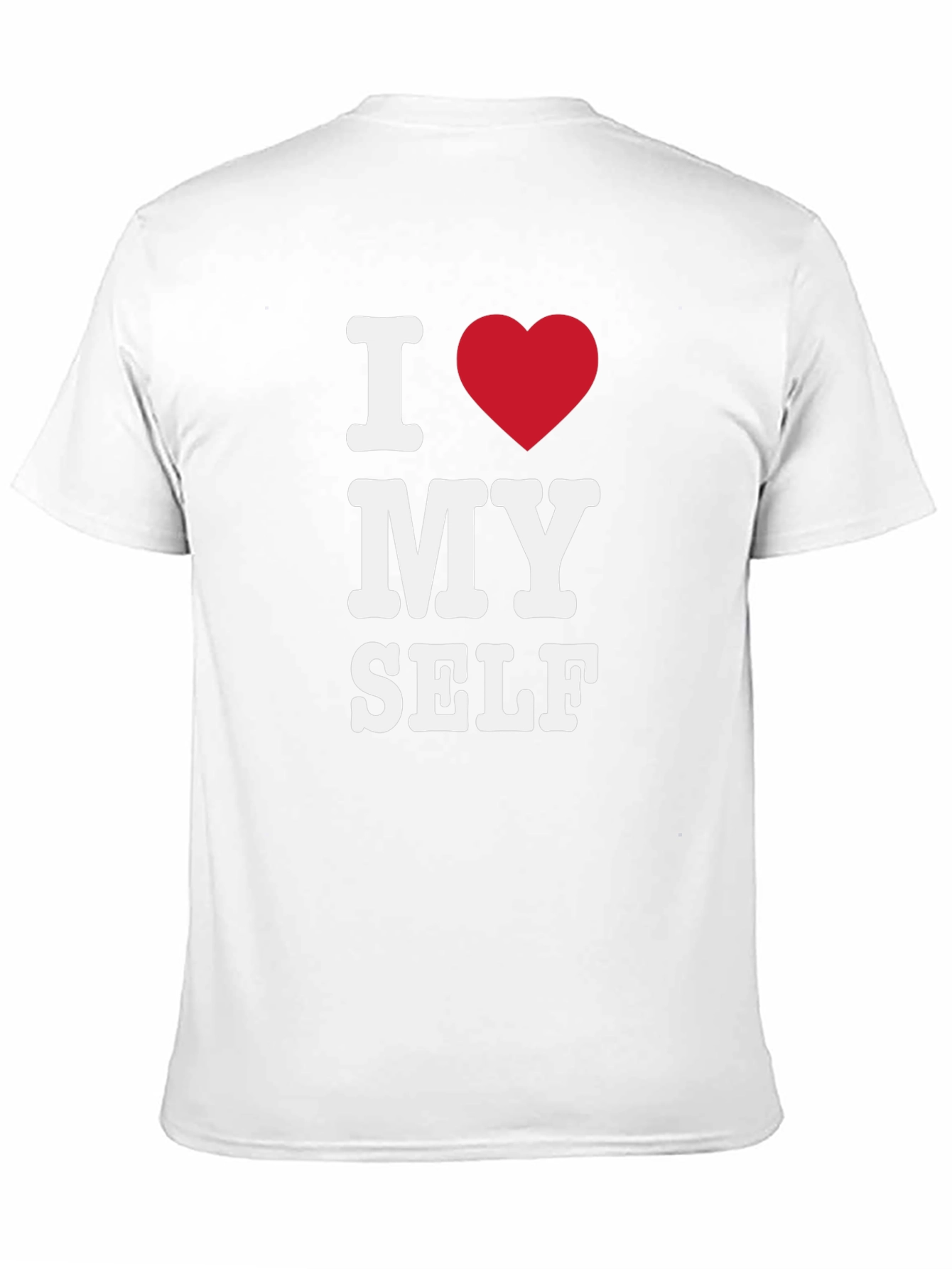 I Heart Myself Black T-Shirt - Bold Statement Tee
