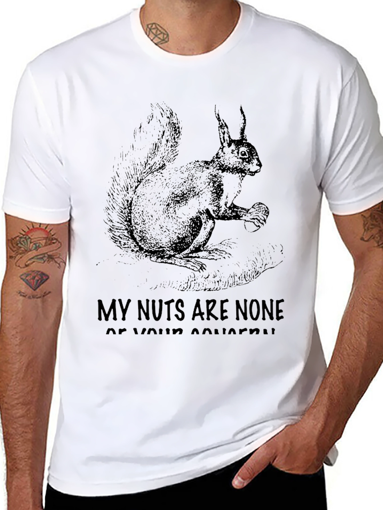 Squirrel Nuts Funny T-Shirt