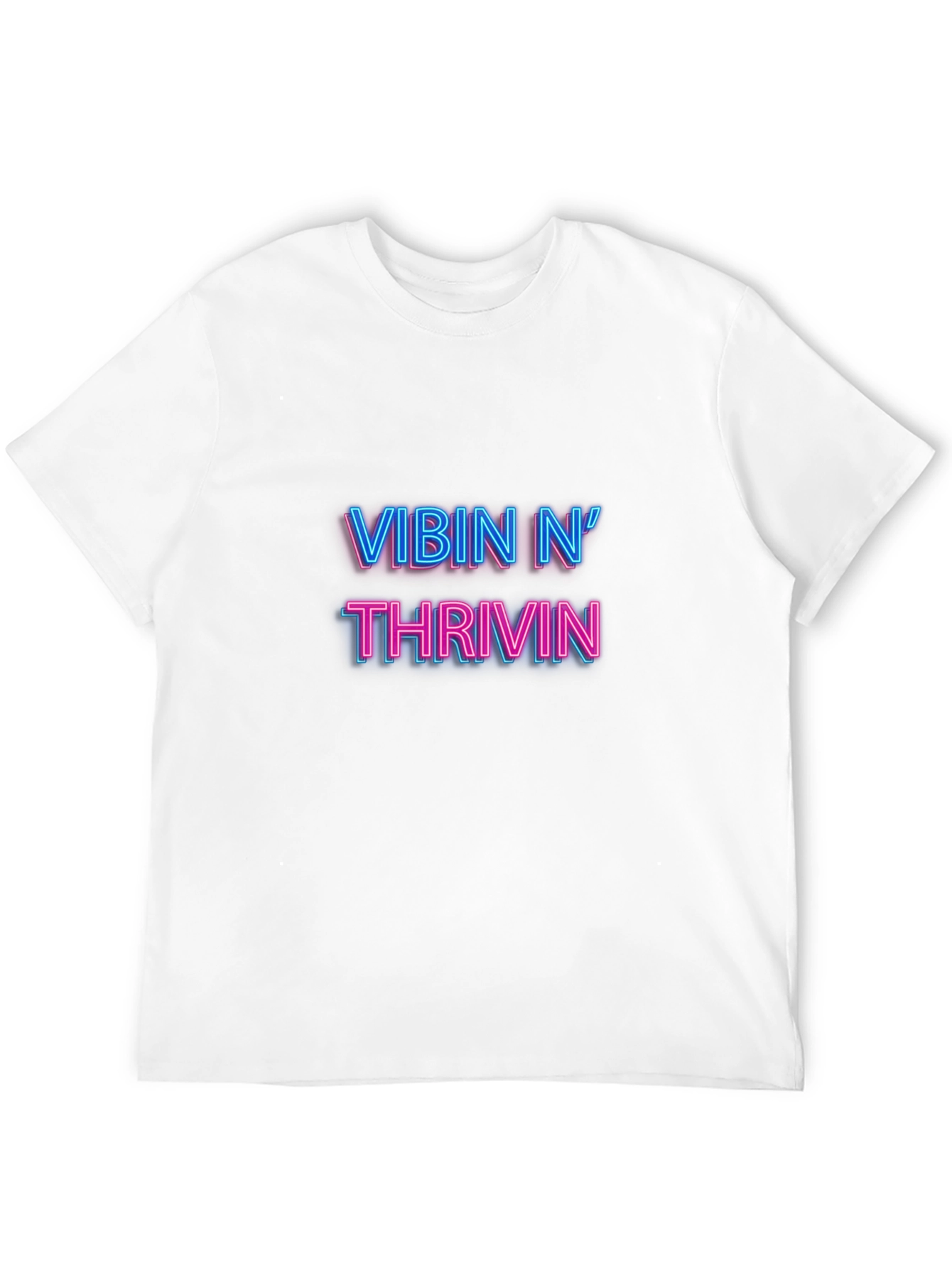 Vibin N Thrivin Black T-Shirt
