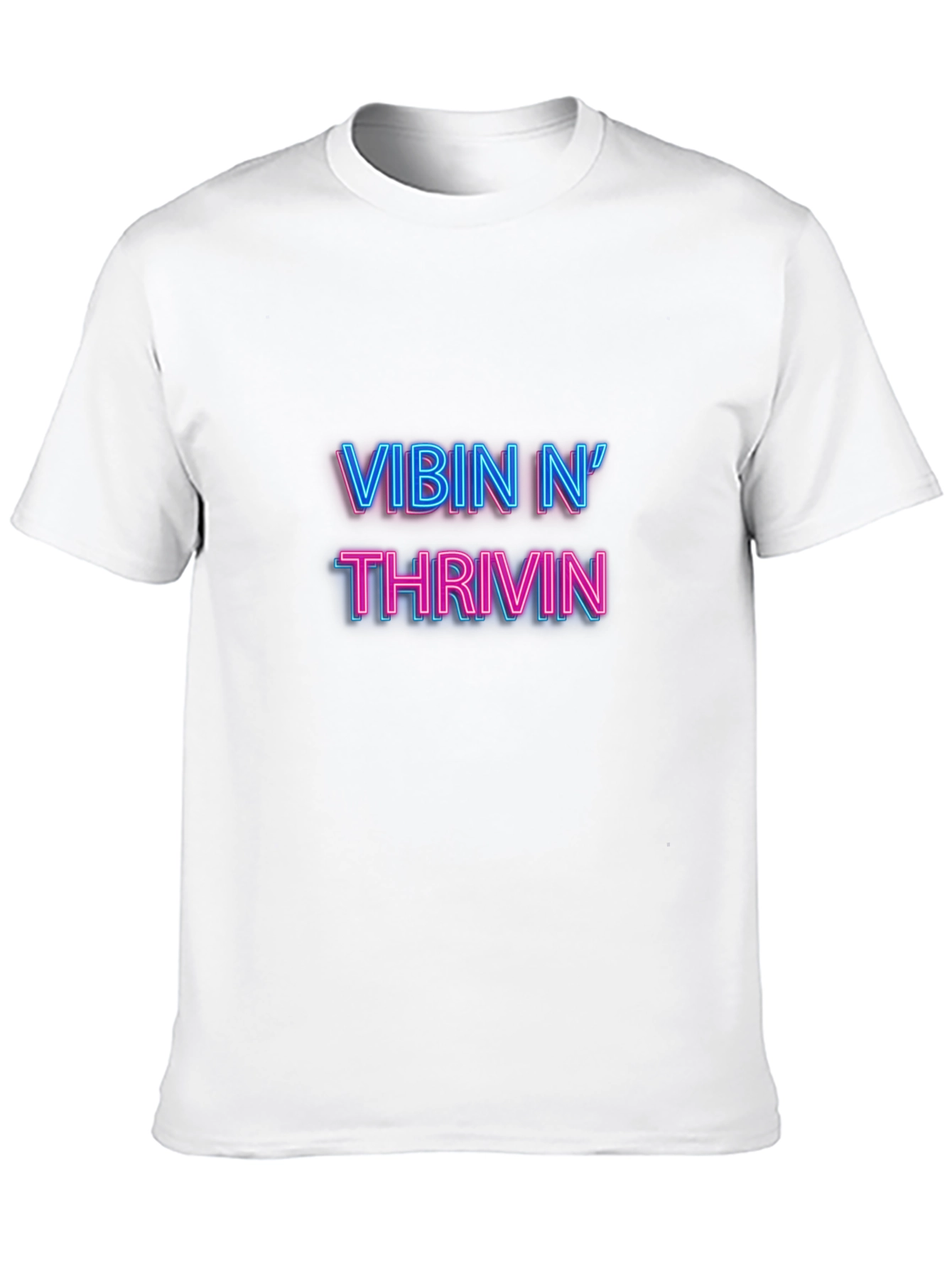 Vibin N Thrivin Black T-Shirt