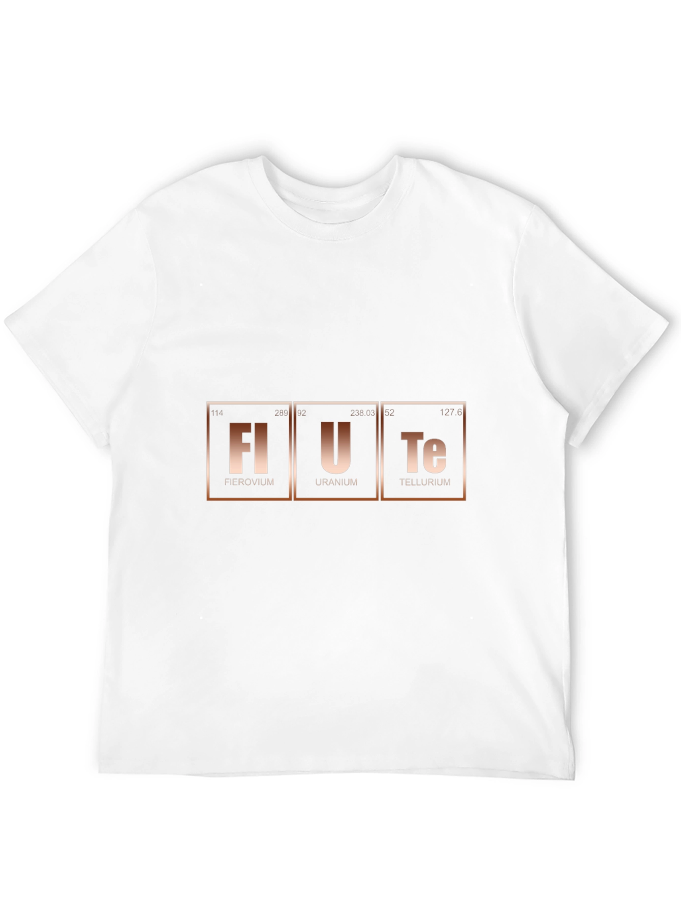 FLUTE Periodic Table Black T-Shirt
