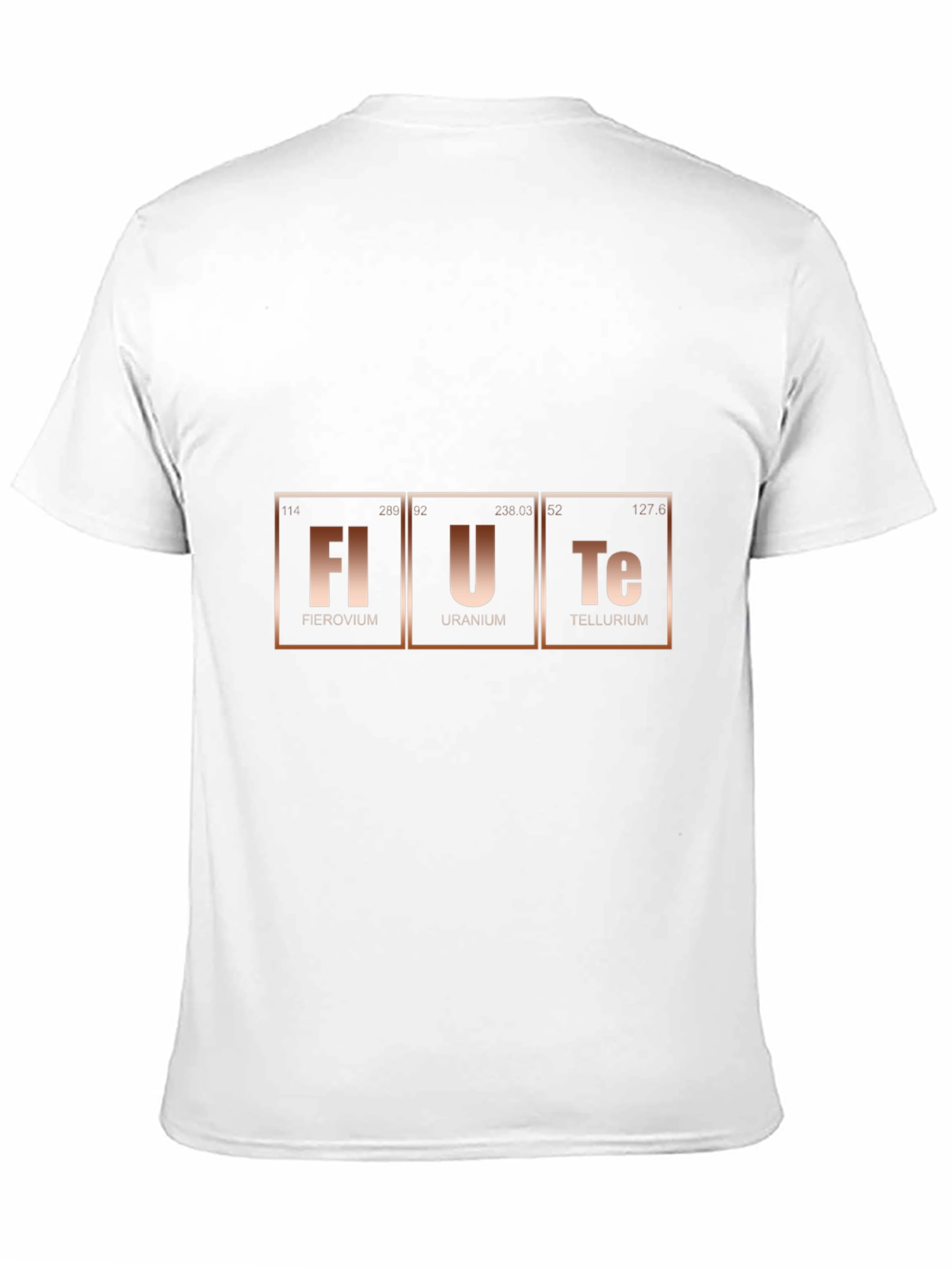 FLUTE Periodic Table Black T-Shirt