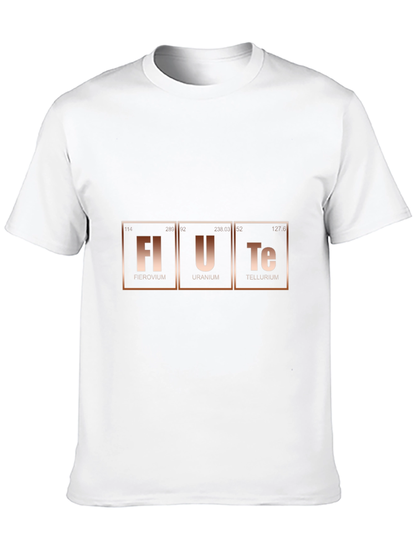 FLUTE Periodic Table Black T-Shirt