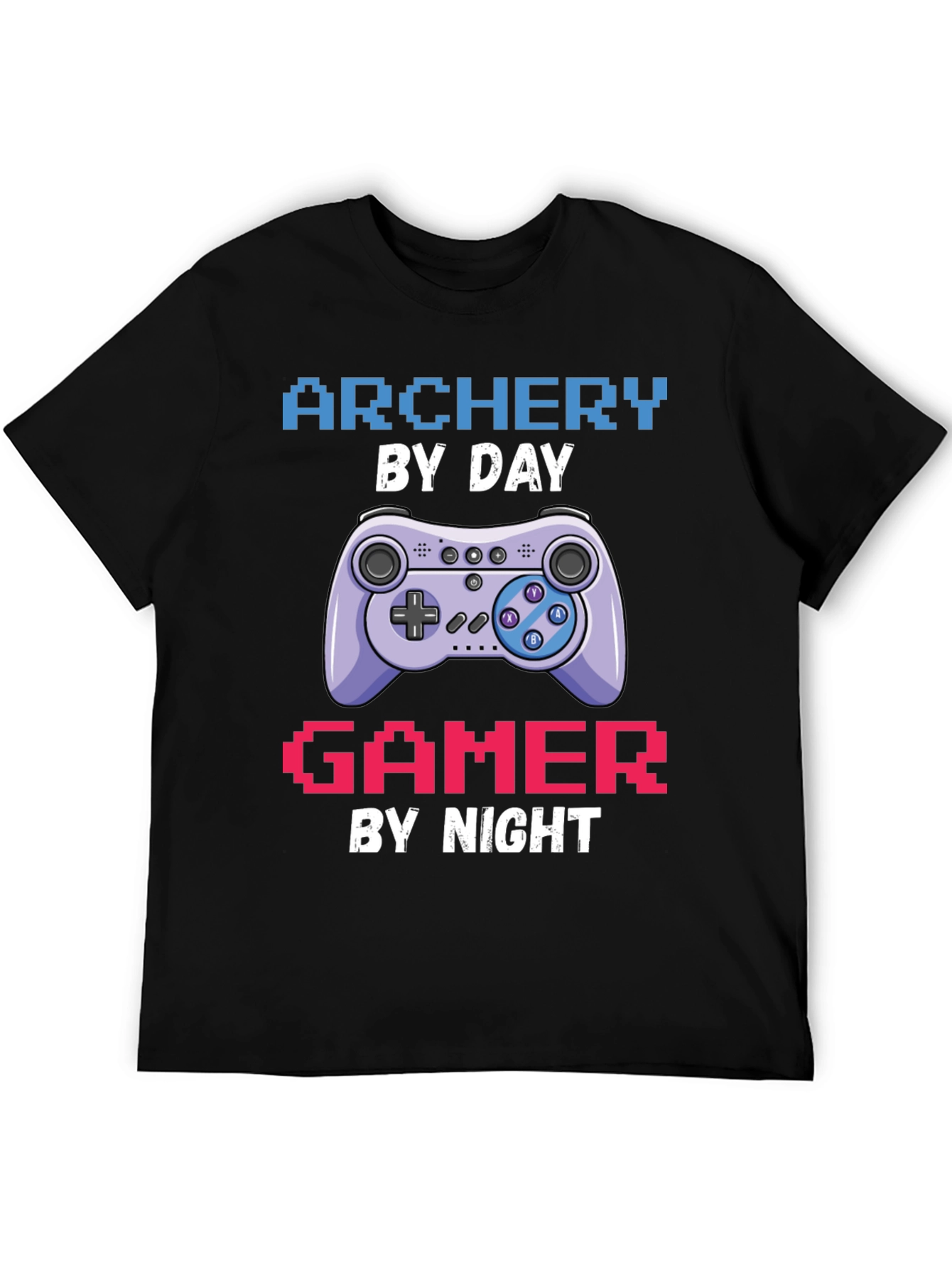 Archery by Day Gamer by Night T-Shirt