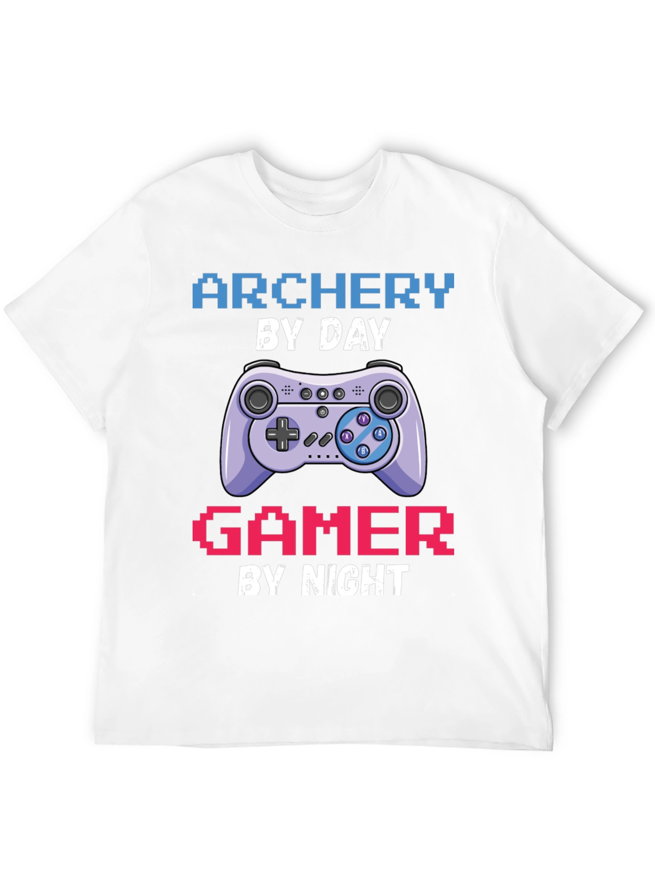 Archery by Day Gamer by Night T-Shirt