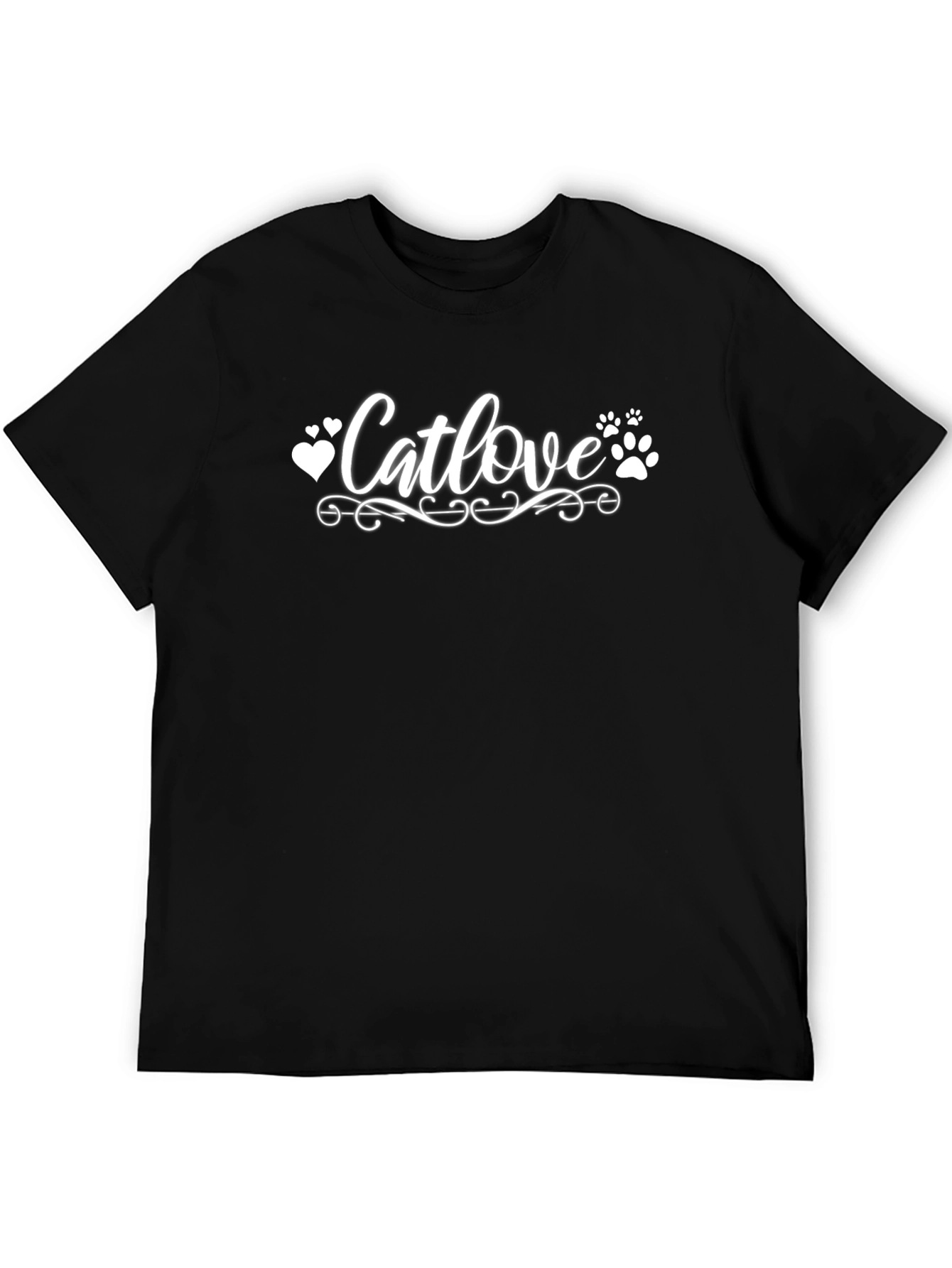 Catlove Graphic T-Shirt - Black