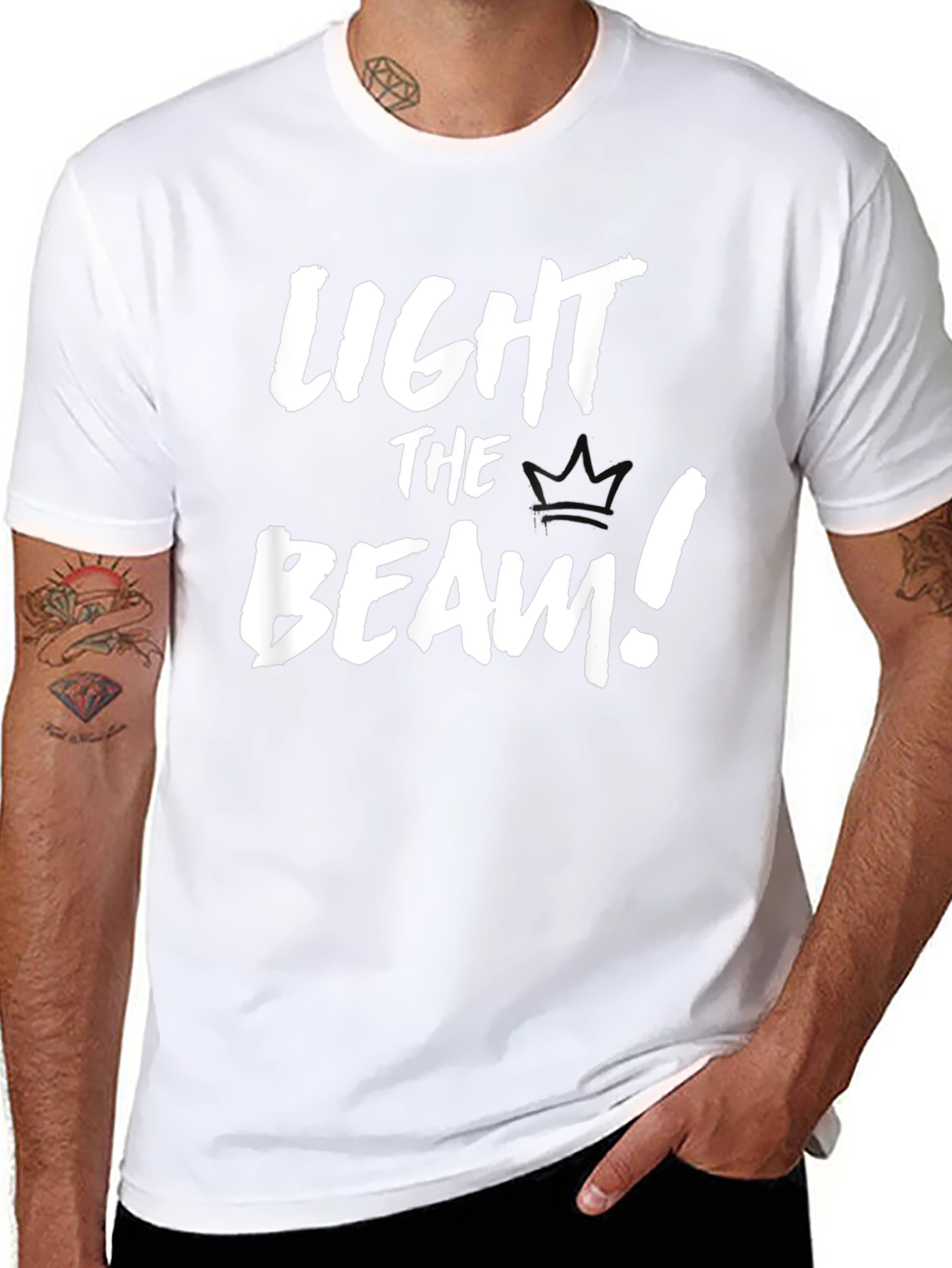 Light the Beam T-Shirt - Sacramento Kings Fan Apparel