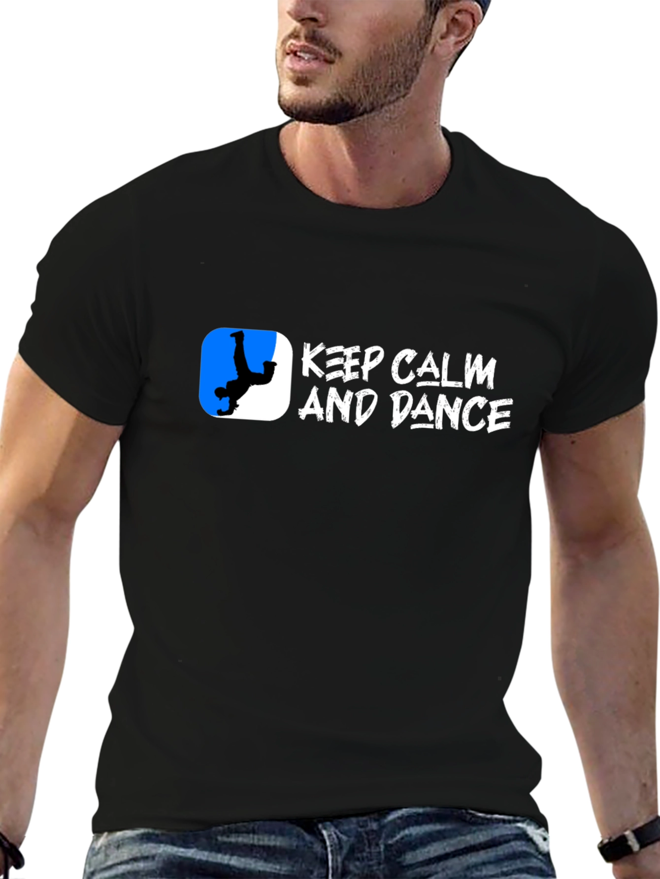Keep Calm and Dance Graphic Tee