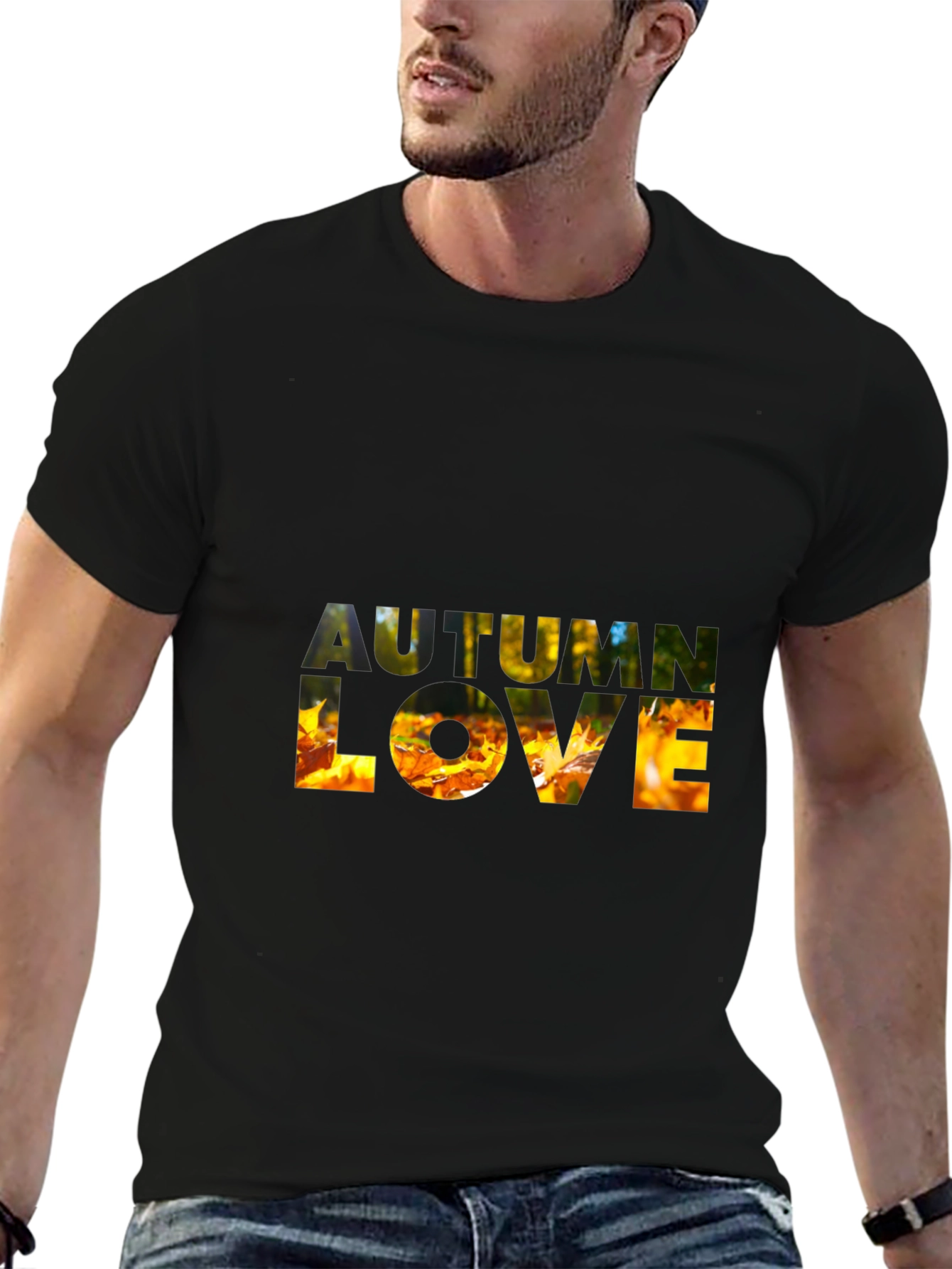Autumn Love Graphic T-Shirt - Fall Season Tee
