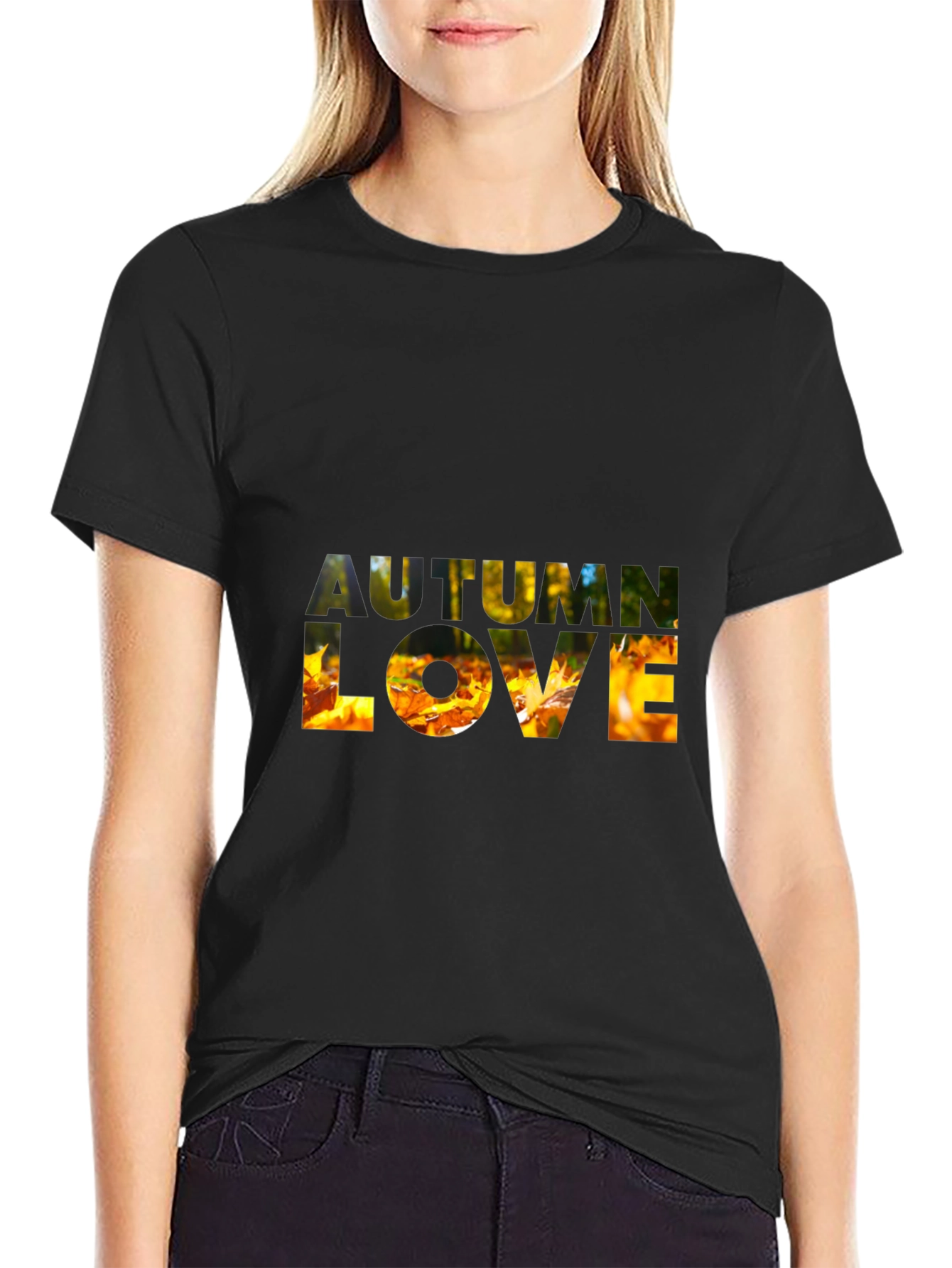 Autumn Love Graphic T-Shirt - Fall Season Tee