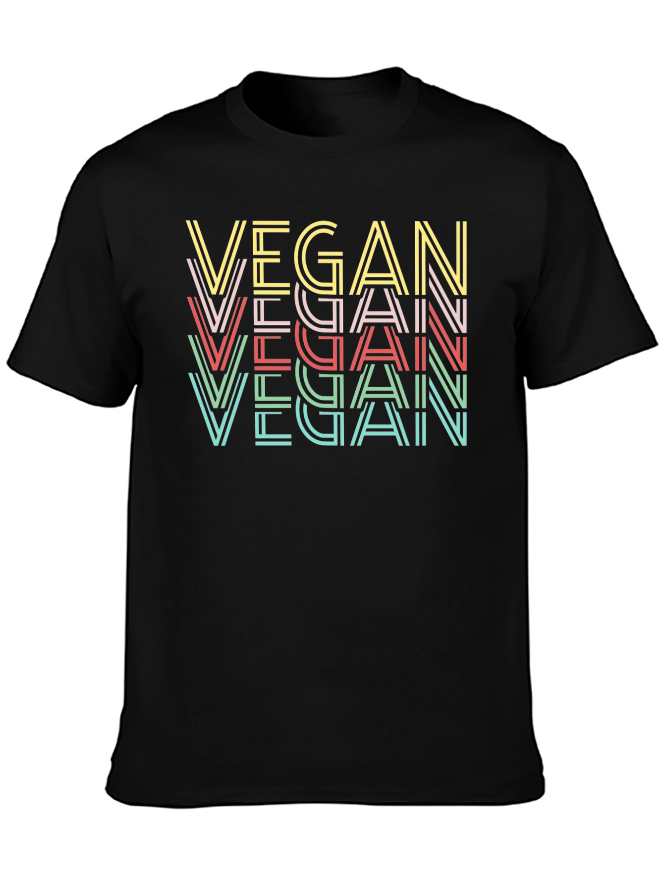Vegan Retro Graphic T-Shirt