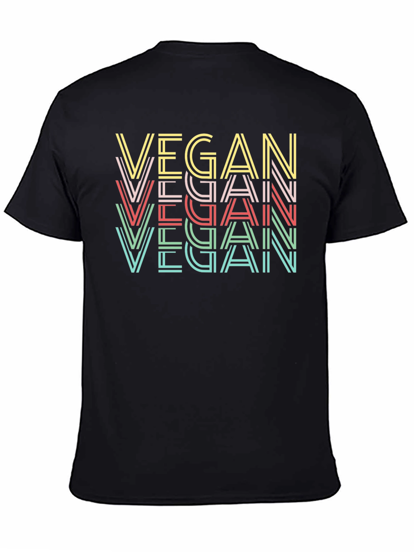 Vegan Retro Graphic T-Shirt