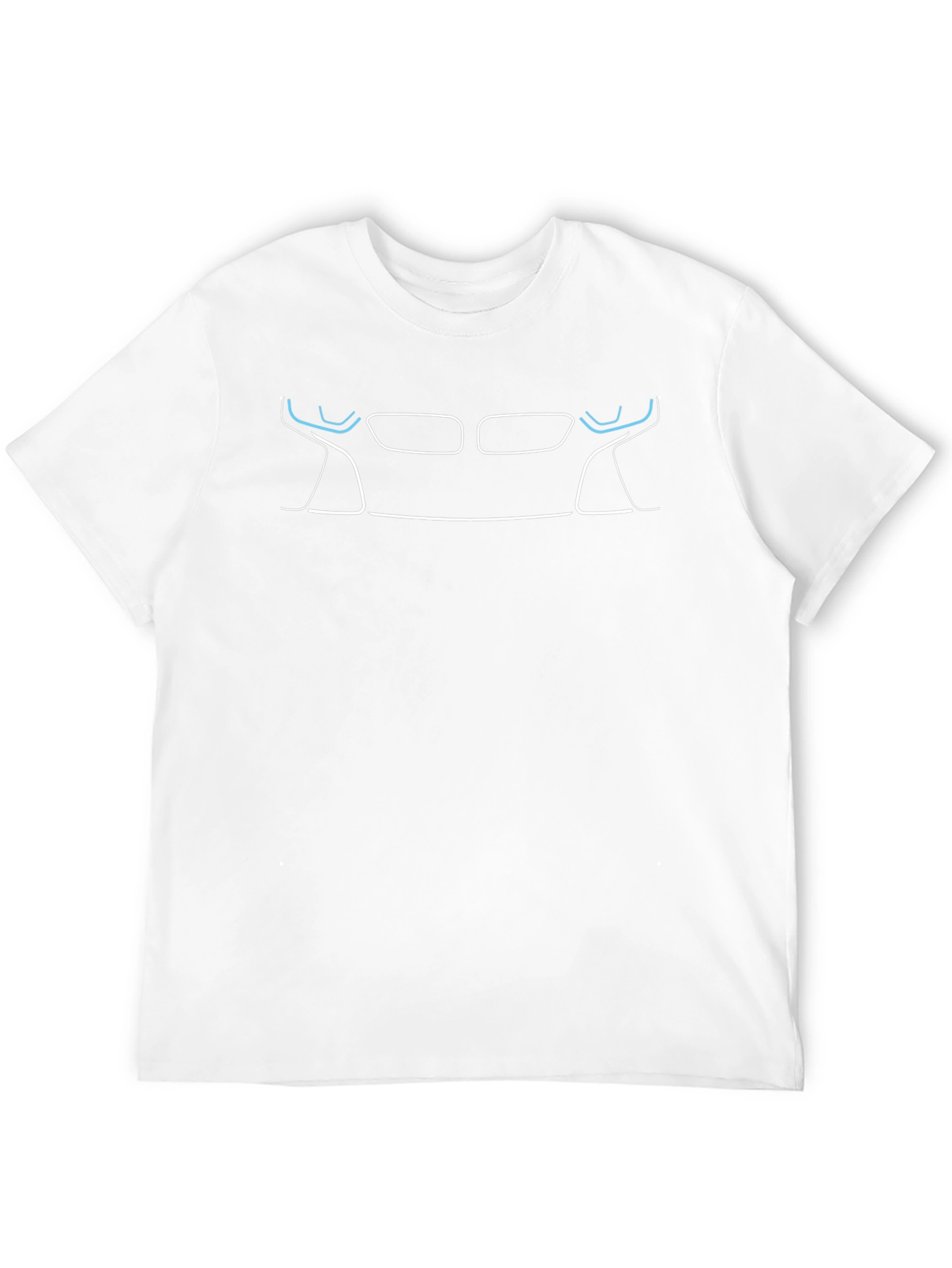 BMW i8 Front Silhouette Black T-Shirt