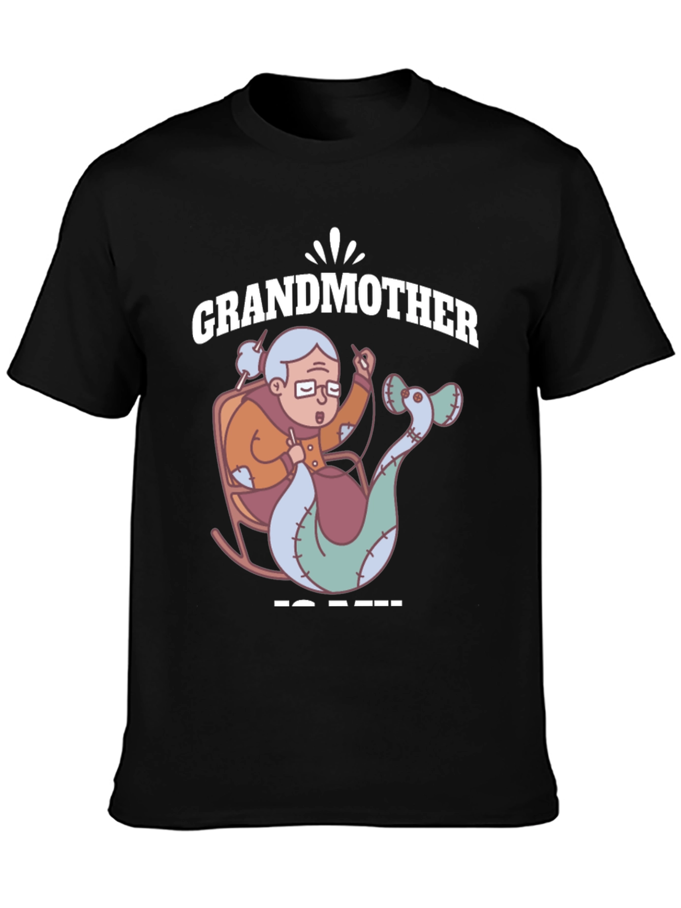 Grandmother Knits Mermaid T-Shirt