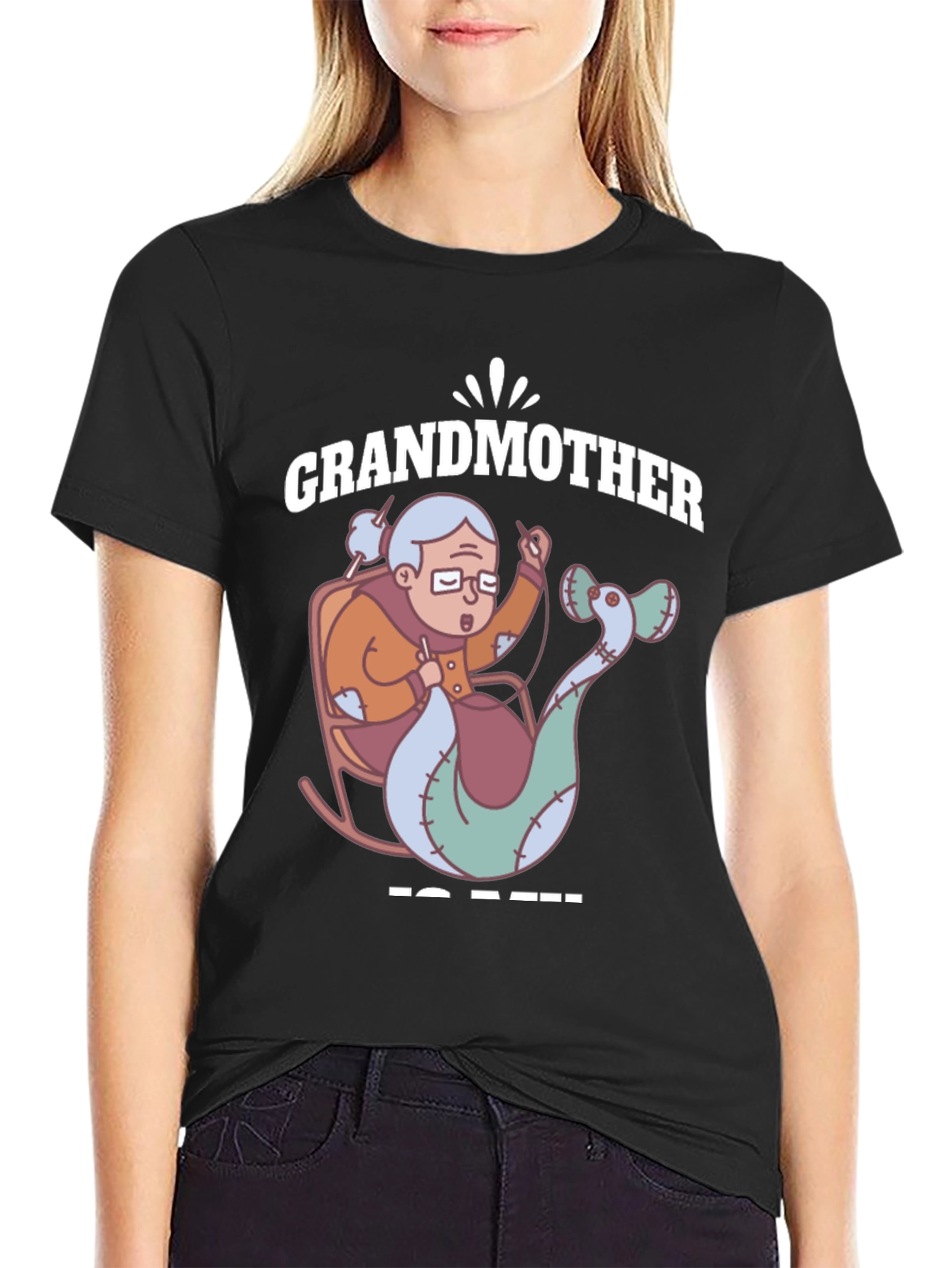 Grandmother Knits Mermaid T-Shirt