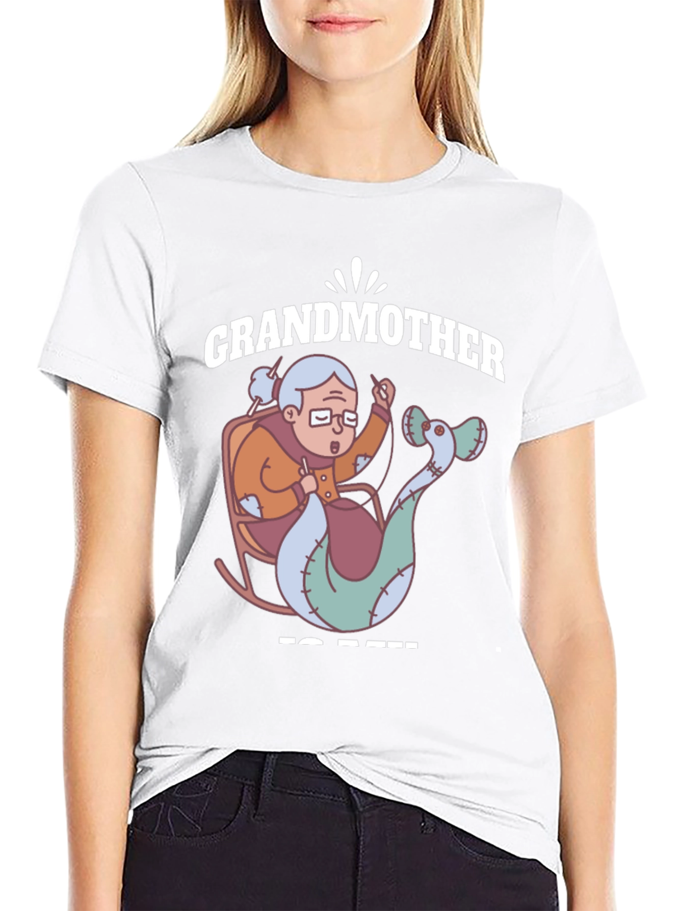 Grandmother Knits Mermaid T-Shirt