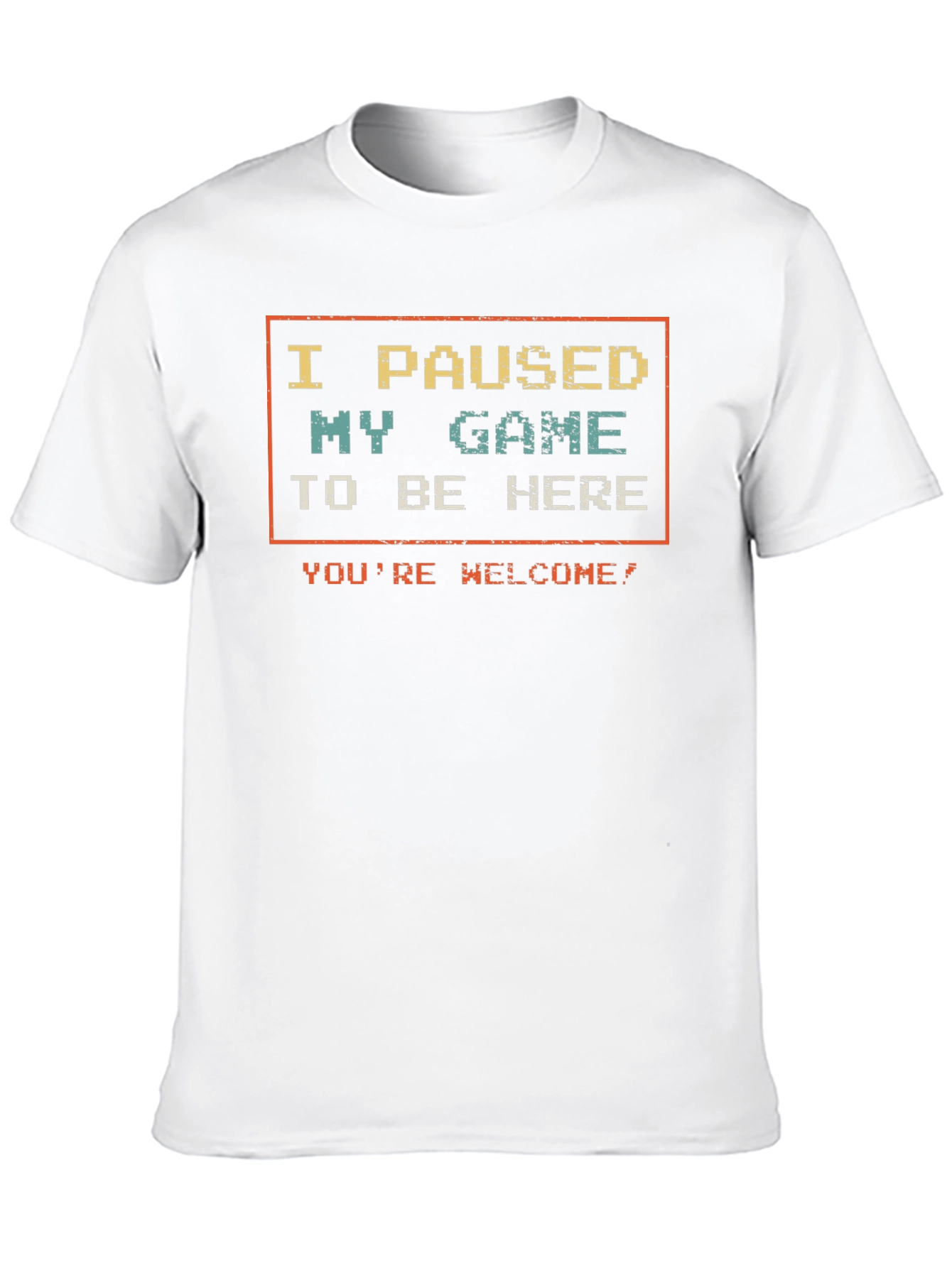 I Paused My Game T-Shirt - Gamer Tee