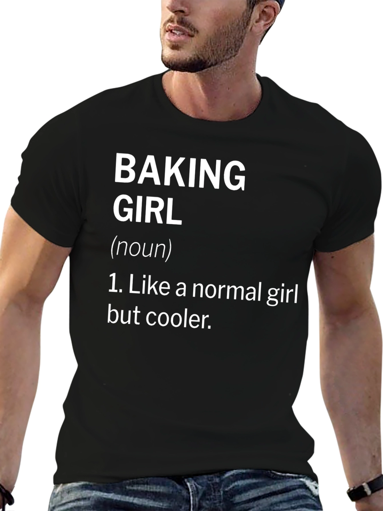 Baking Girl T-Shirt - Cool Baker Definition Tee