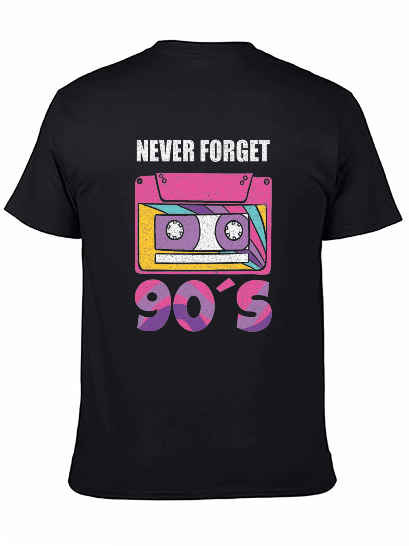 Never Forget 90s Retro Cassette T-Shirt