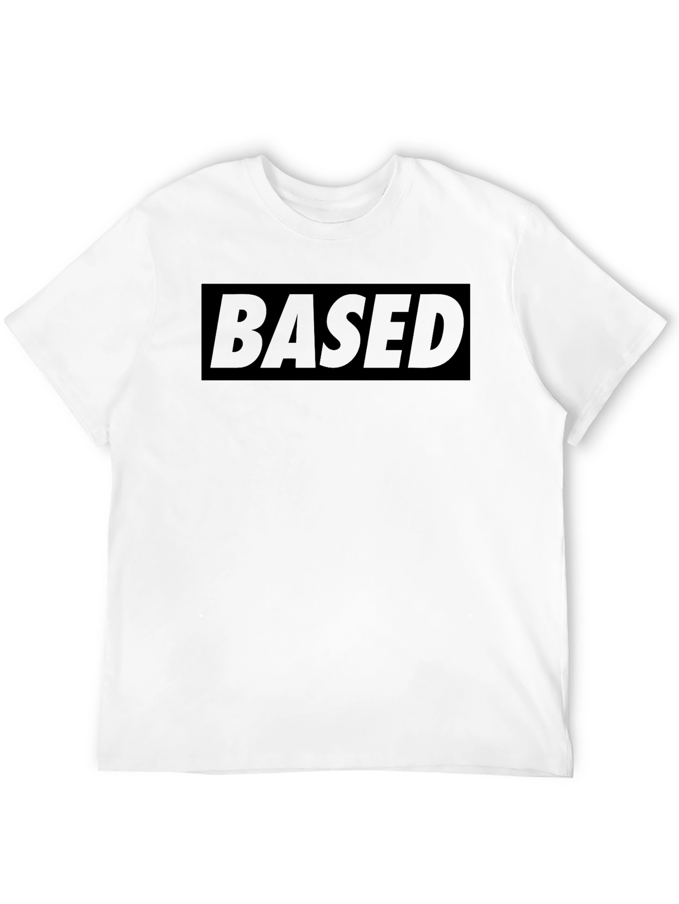 Based Black T-Shirt - Menswear